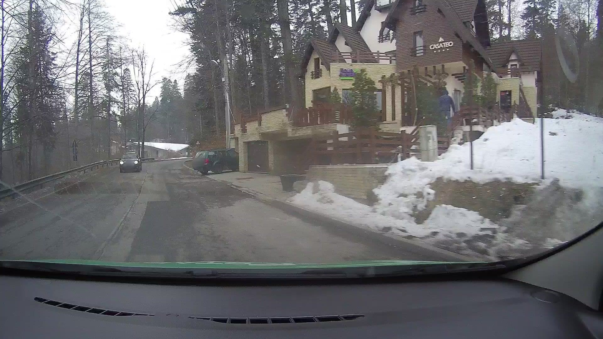 Street view near Casa Teo, Sinaia