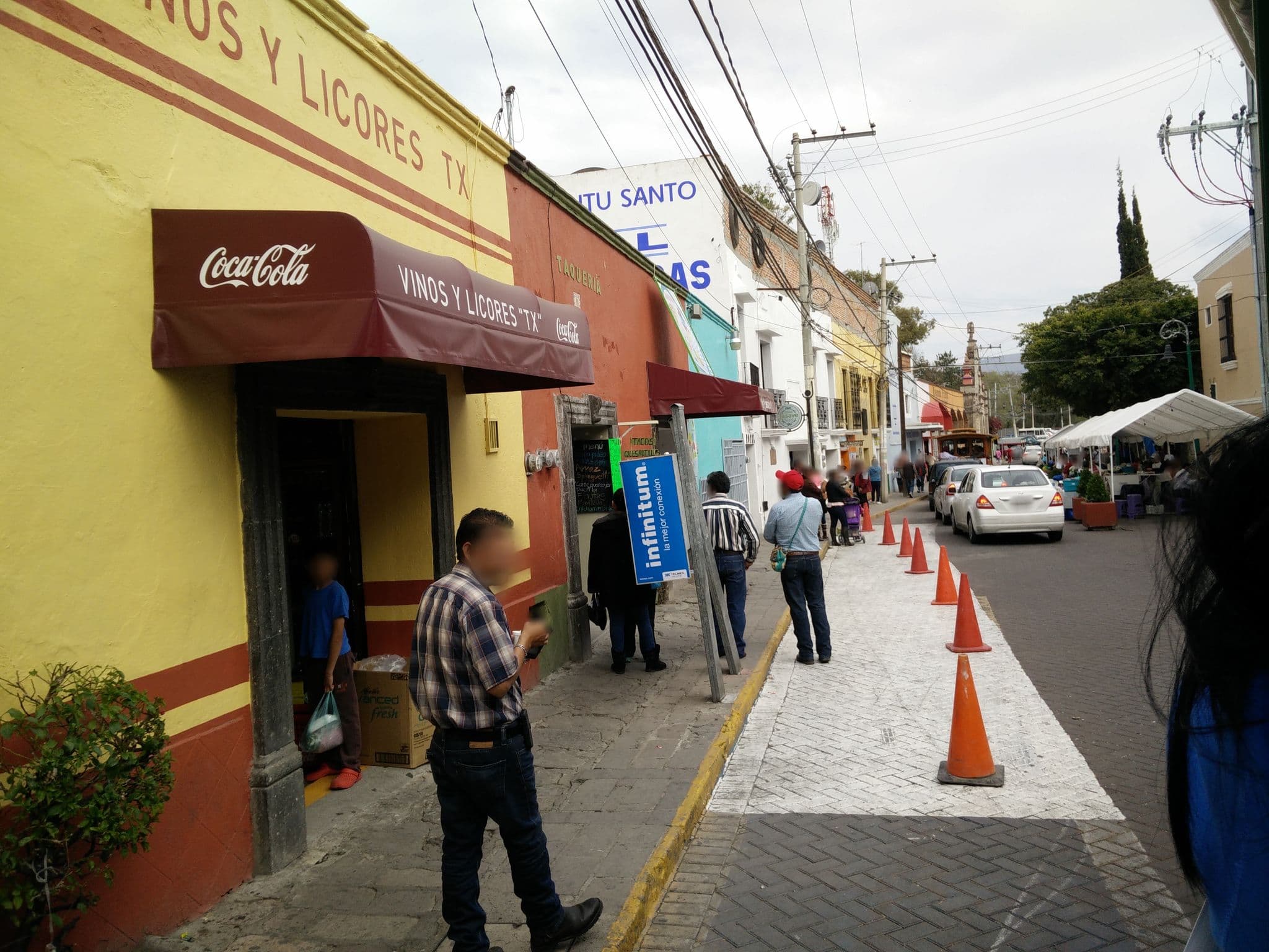 Street view near Hotel Casa Jasave, Tequisquiapan — © ccossio (CC BY-SA · Mapillary)