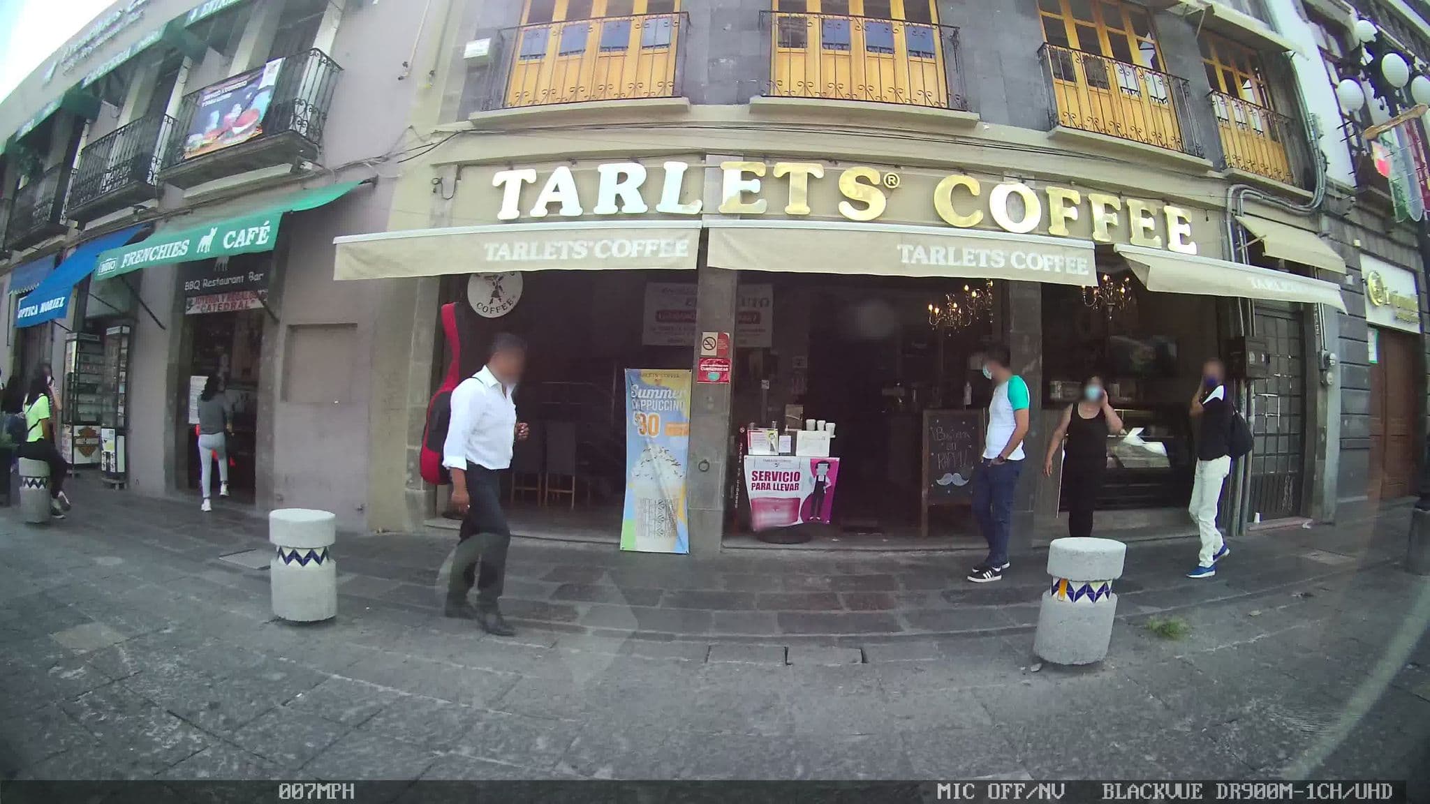 Street view near Hotel Casa Rosa, Puebla — © kaart_4 (CC BY-SA · Mapillary)