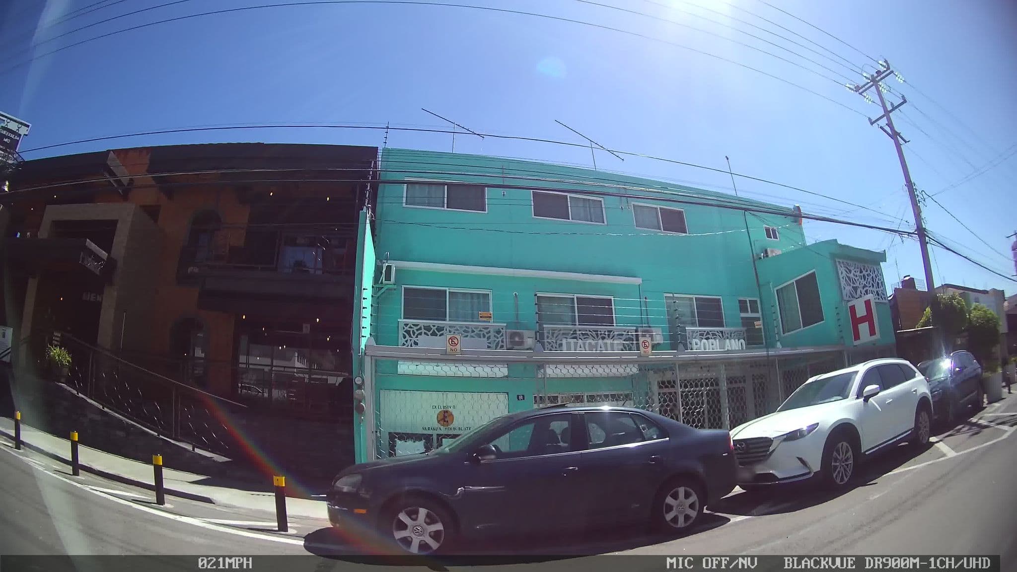 Street view near Cordiality Inn, Puebla — © kaart_2 (CC BY-SA · Mapillary)
