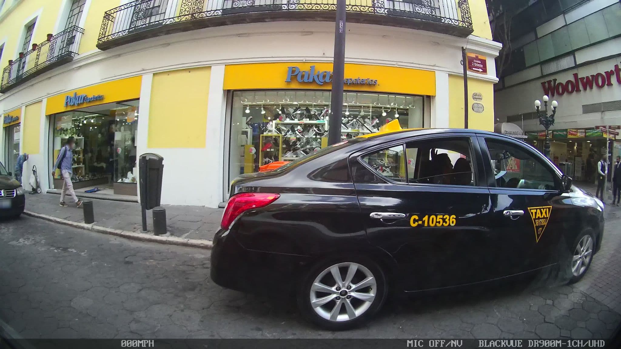 Street view near Hotel Real de Cristo, Puebla — © kaart_4 (CC BY-SA · Mapillary)