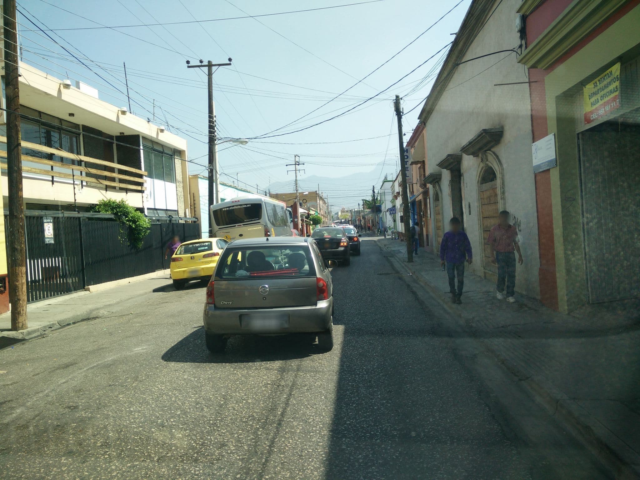 Street view near Hotel "Posada del Marqués", Oaxaca — © ccossio (CC BY-SA · Mapillary)