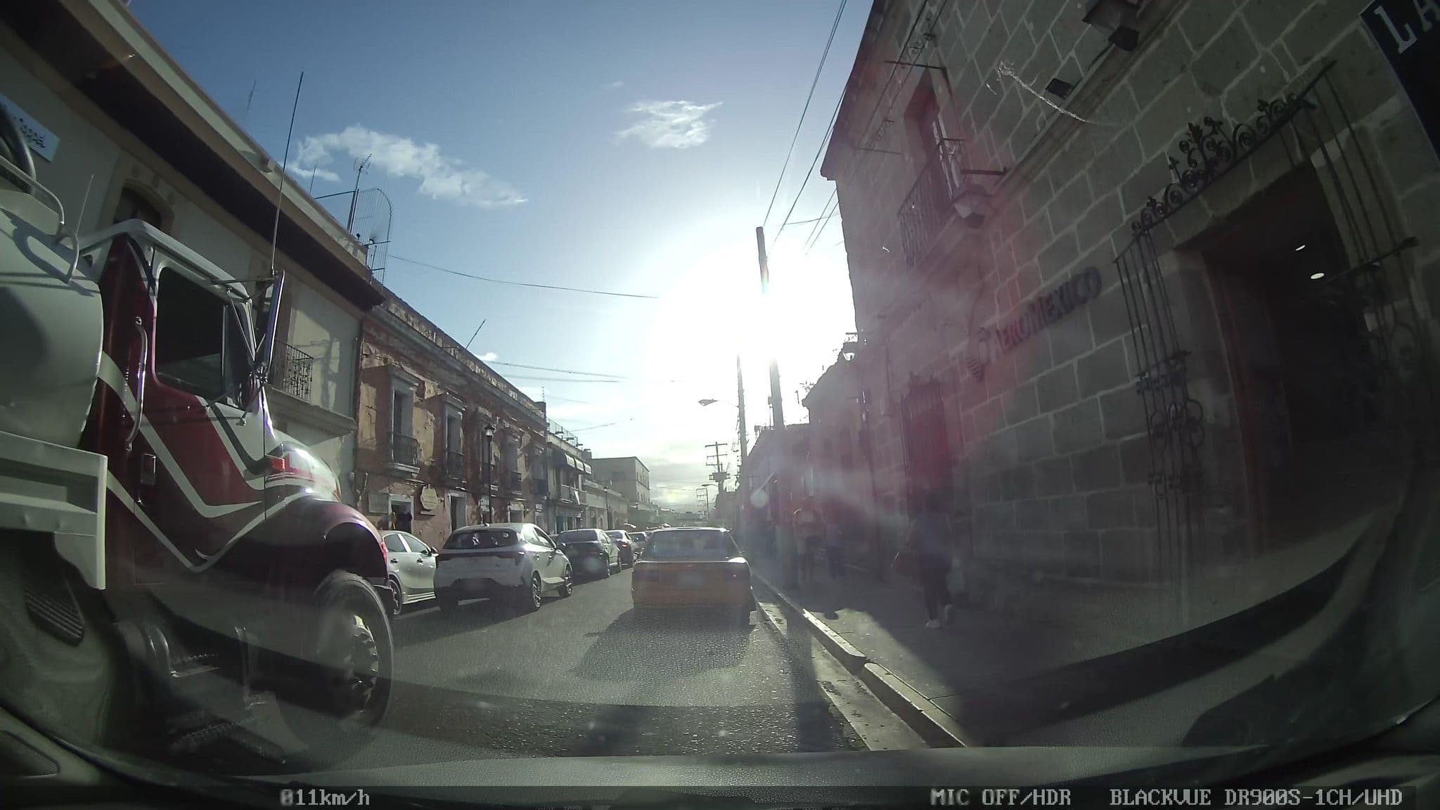 Street view near Hostal Don Miguel, Oaxaca — © nicovargas (CC BY-SA · Mapillary)