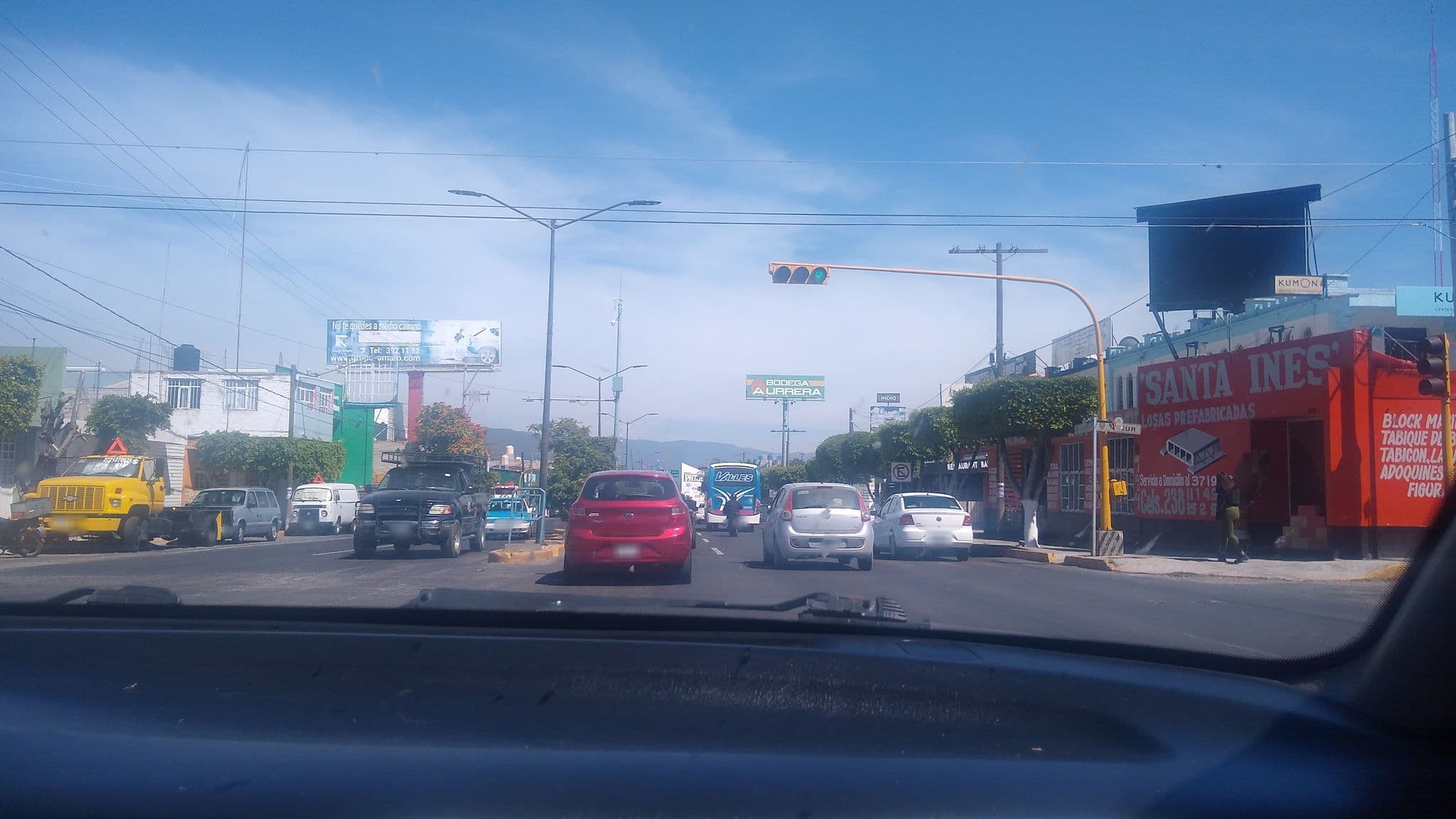 Street view near Hotel Plaza Iberia, Tehuacán — © alawr13 (CC BY-SA · Mapillary)