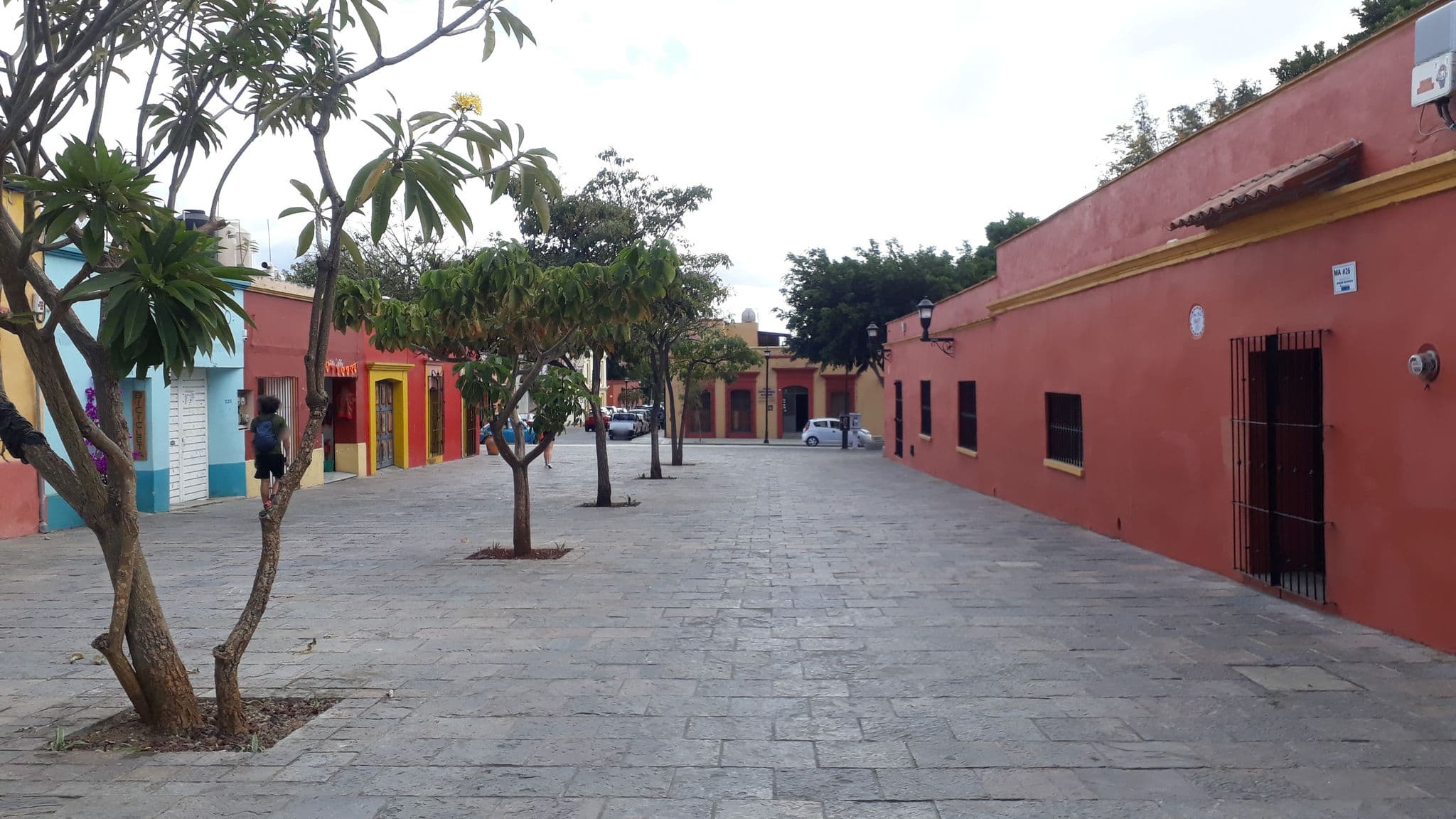 Street view near Casa de Benito, Oaxaca — © mapillarymatt (CC BY-SA · Mapillary)