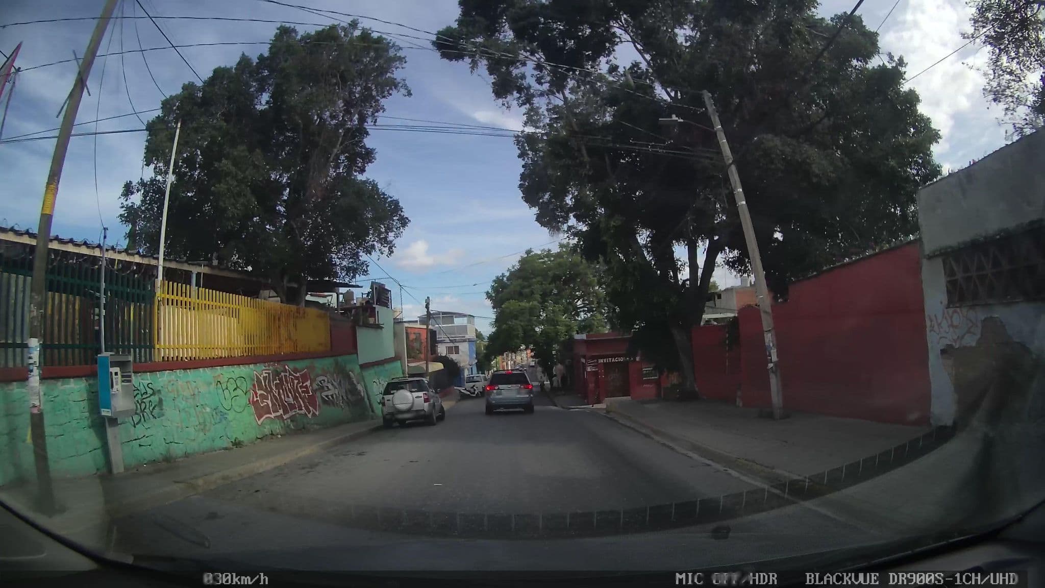 Street view near Hostal Pochon, Oaxaca — © nicovargas (CC BY-SA · Mapillary)