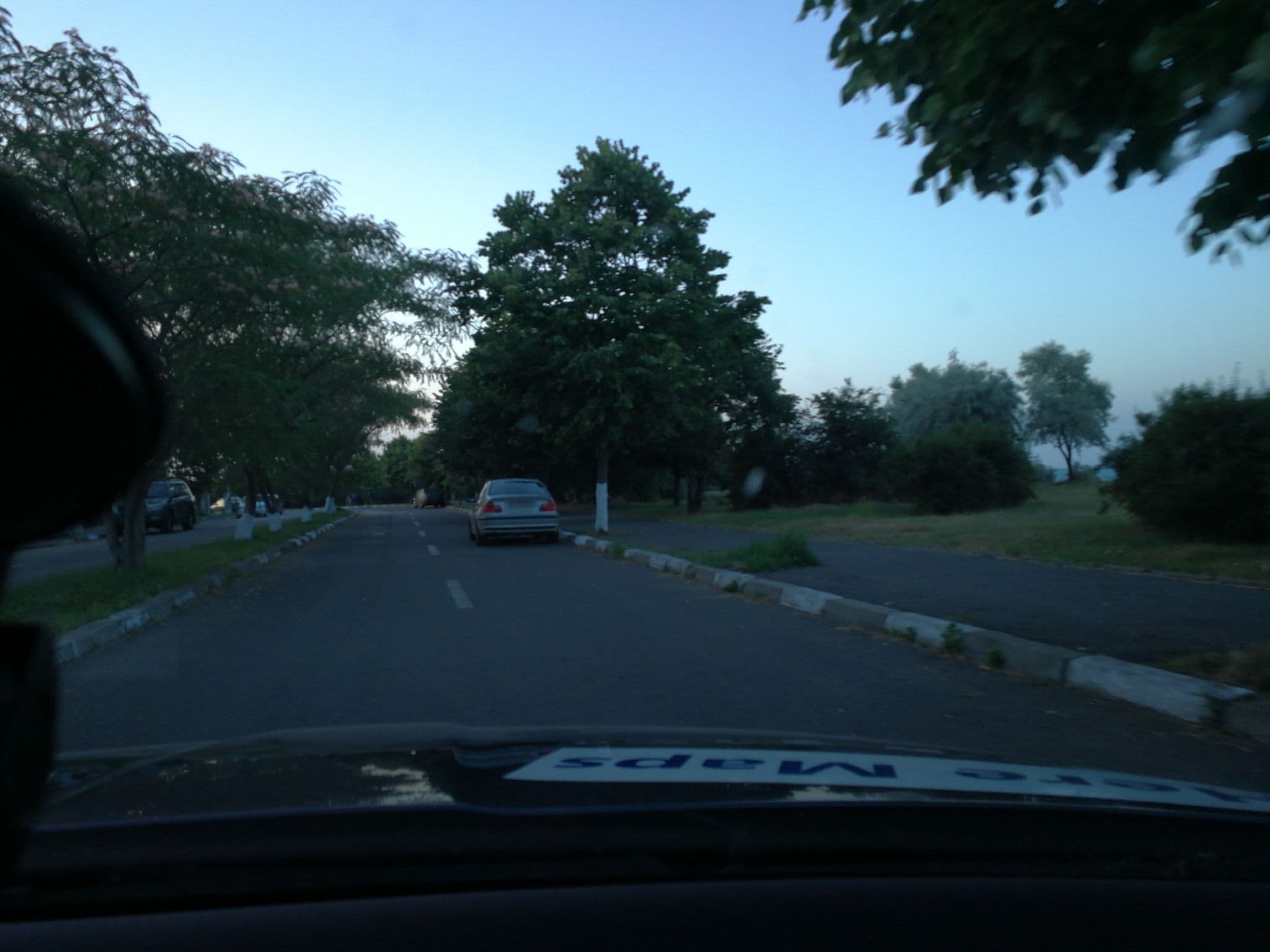 Street view near Vila Cocor, Eforie Sud