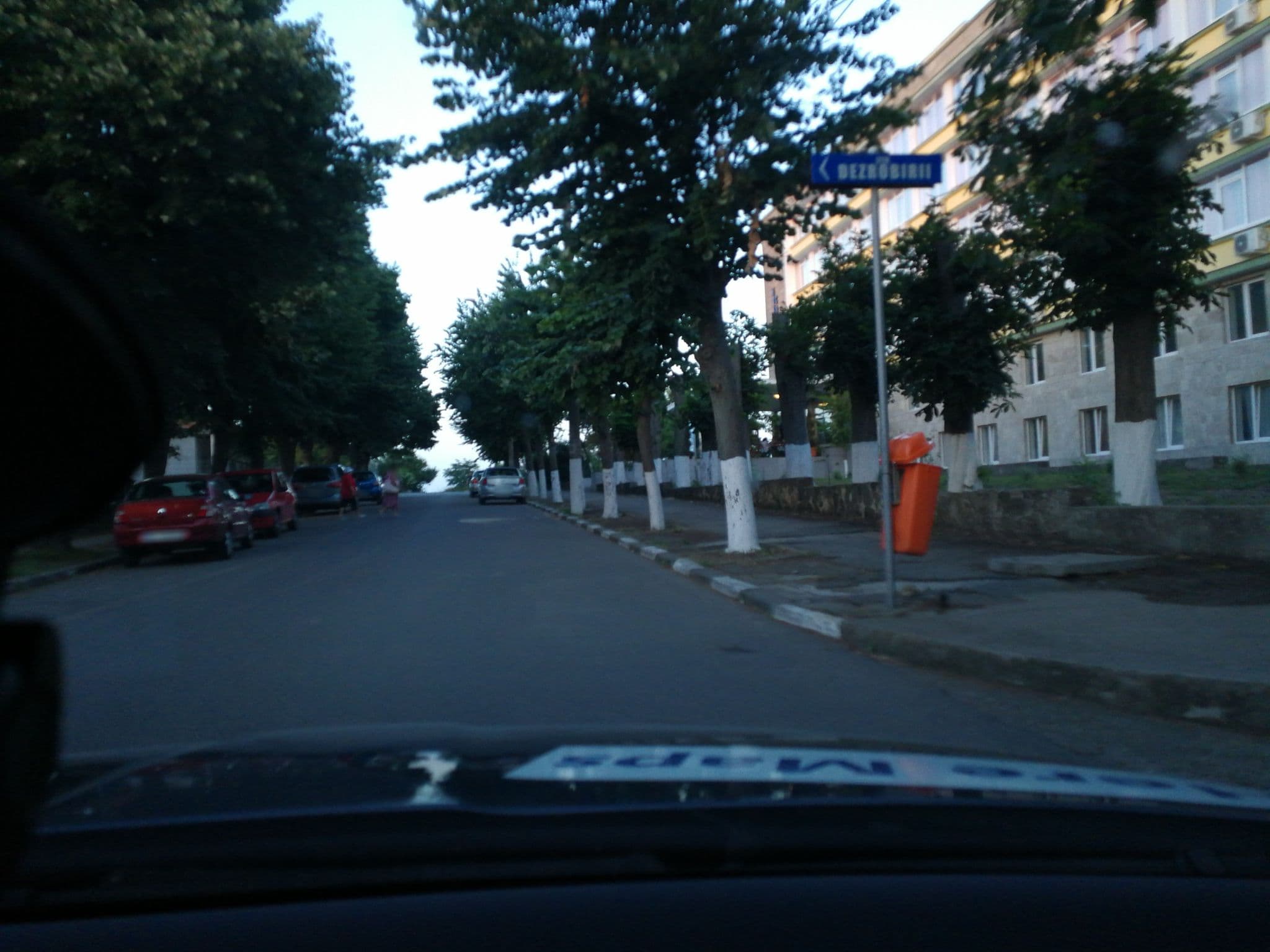 Street view near Vila Bliss, Eforie Sud