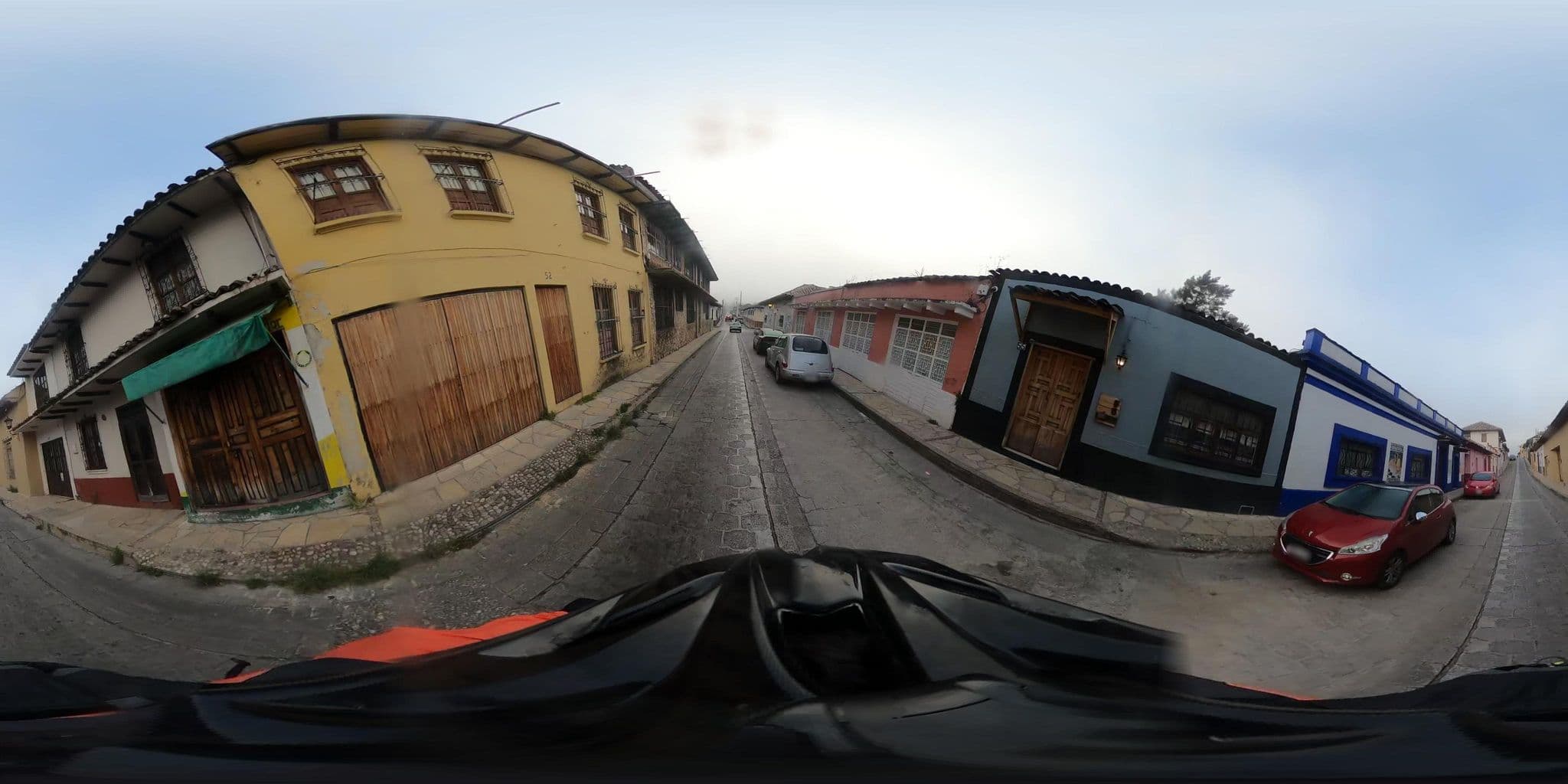 Street view near Wanderlust Hostel, San Cristóbal de las Casas — © nicovargas (CC BY-SA · Mapillary)