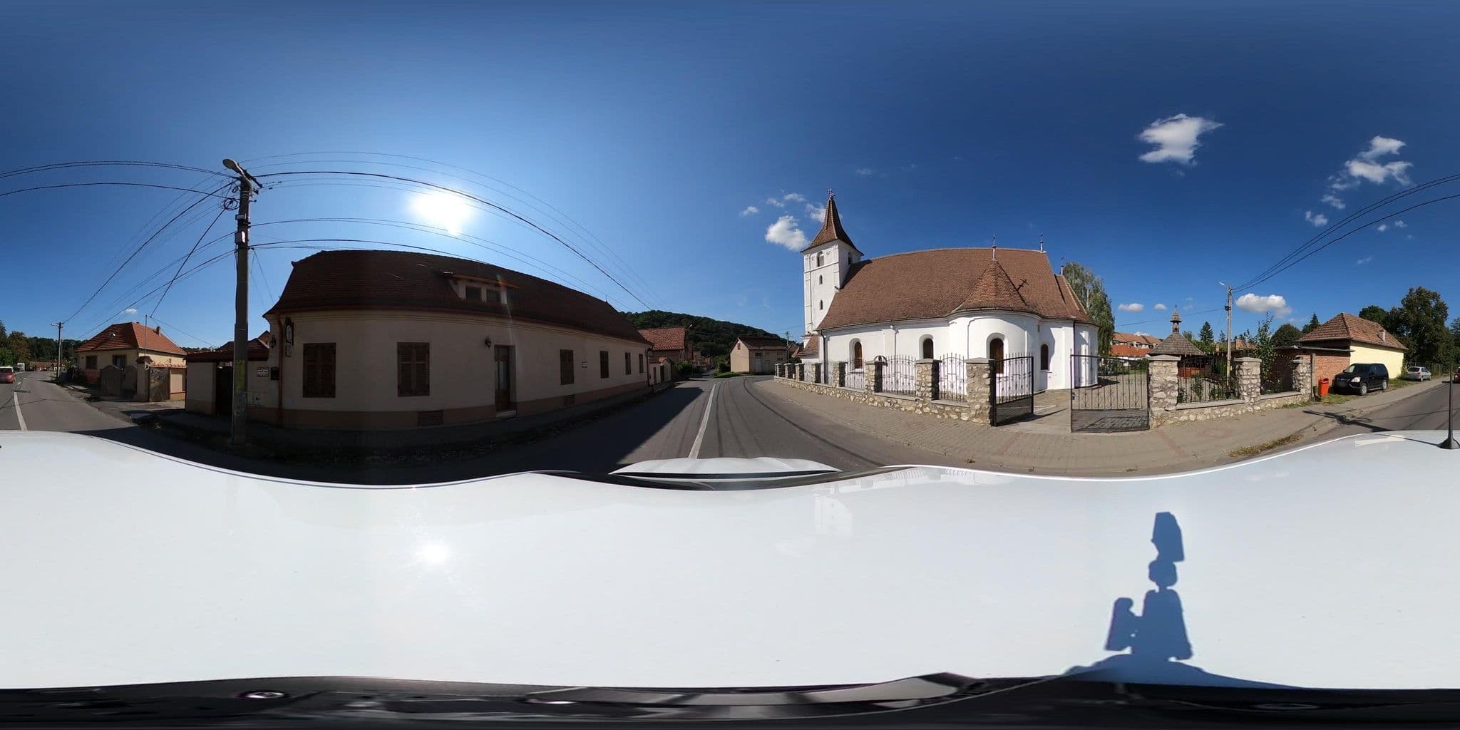 Street view near Carolina House Sighișoara, Sighișoara — © Pill0r360 (CC BY-SA · Mapillary)