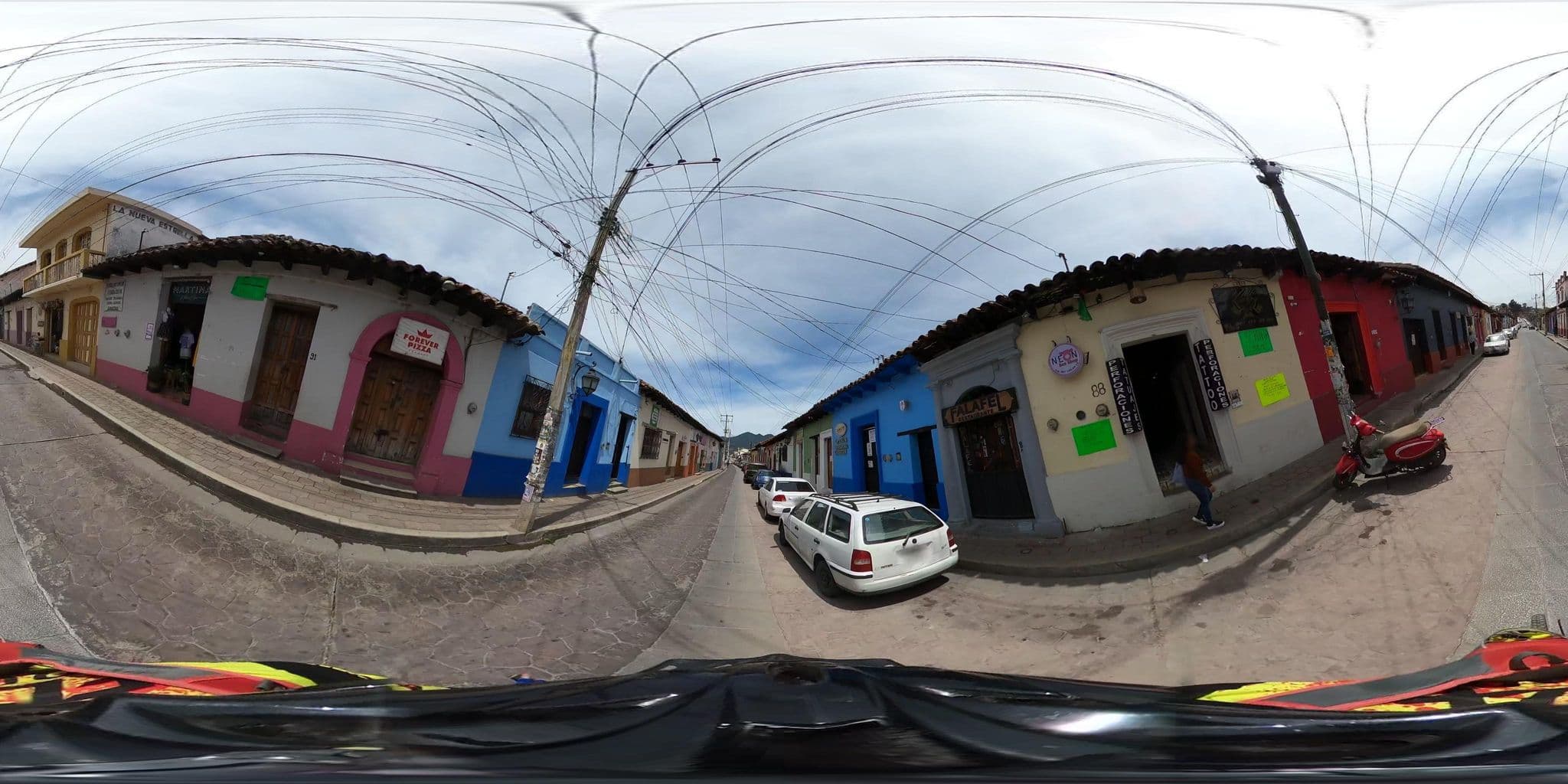 Street view near Bm 87, San Cristóbal de las Casas — © nicovargas (CC BY-SA · Mapillary)
