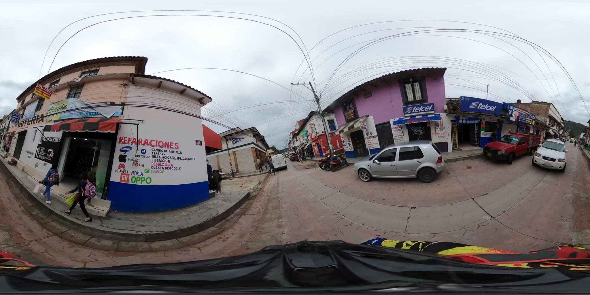 Street view near hotel posada la luna, San Cristóbal de las Casas — © nicovargas (CC BY-SA · Mapillary)
