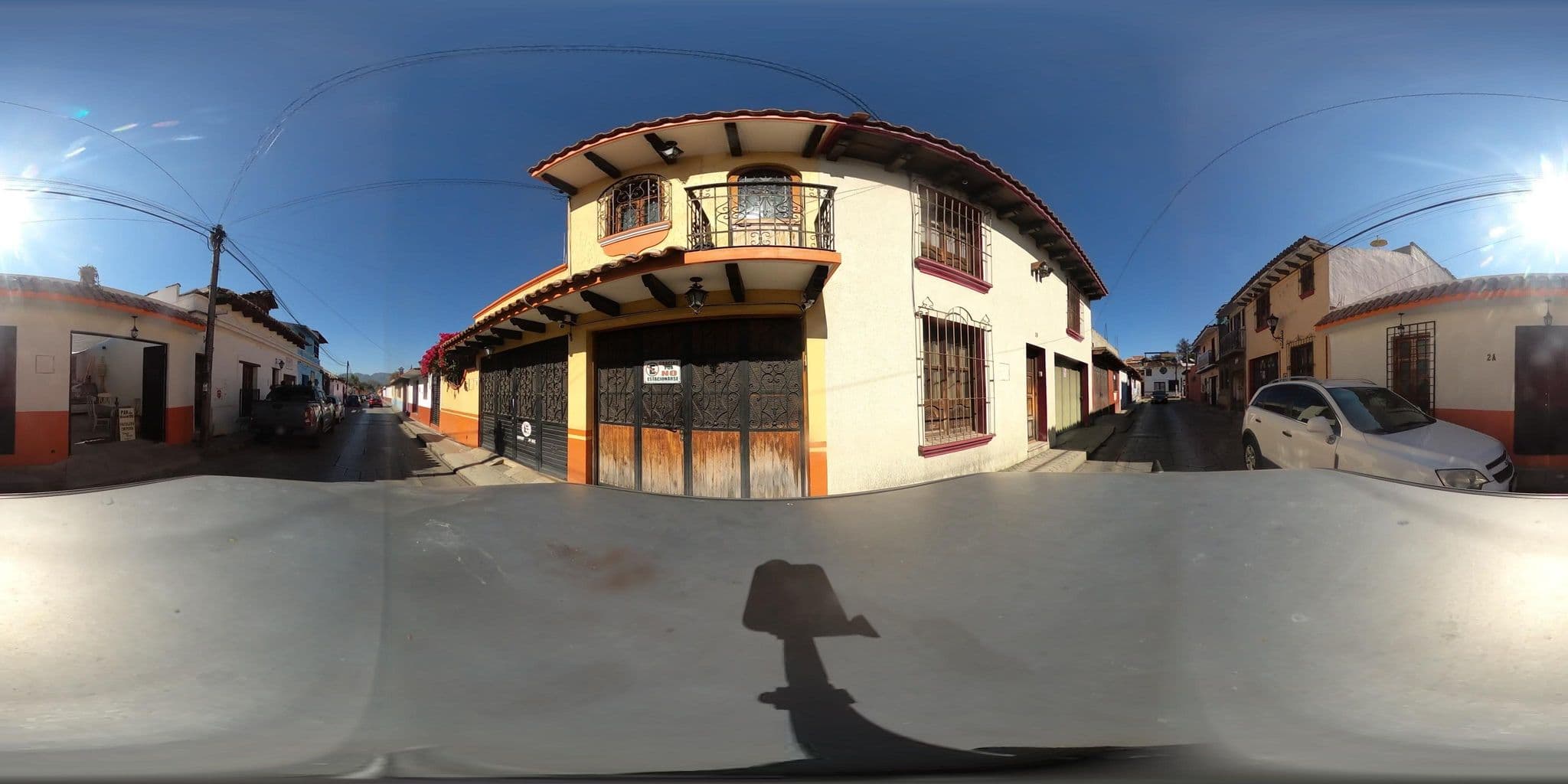 Street view near Leon Jovel, San Cristóbal de las Casas — © nicovargas (CC BY-SA · Mapillary)