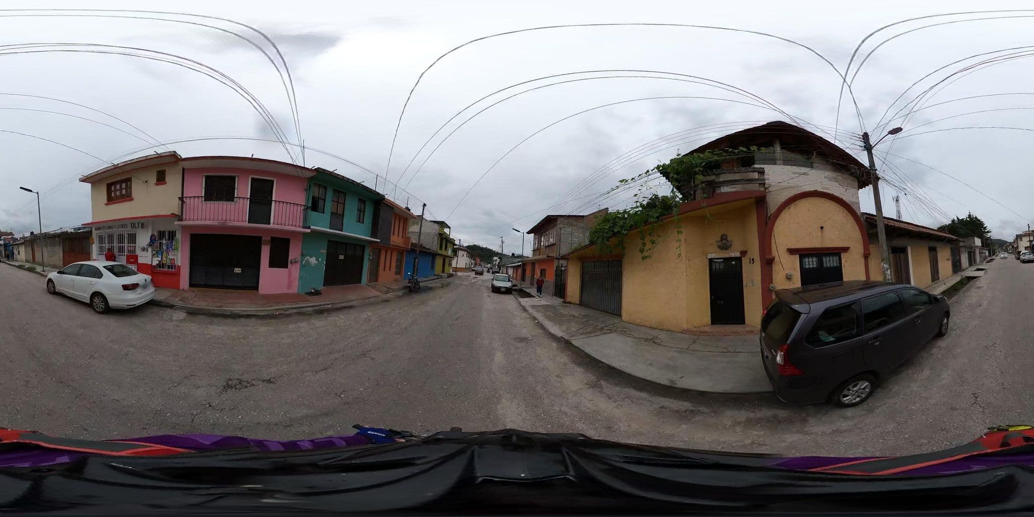 Street view near Hotel Cesar's, San Cristóbal de las Casas — © nicovargas (CC BY-SA · Mapillary)