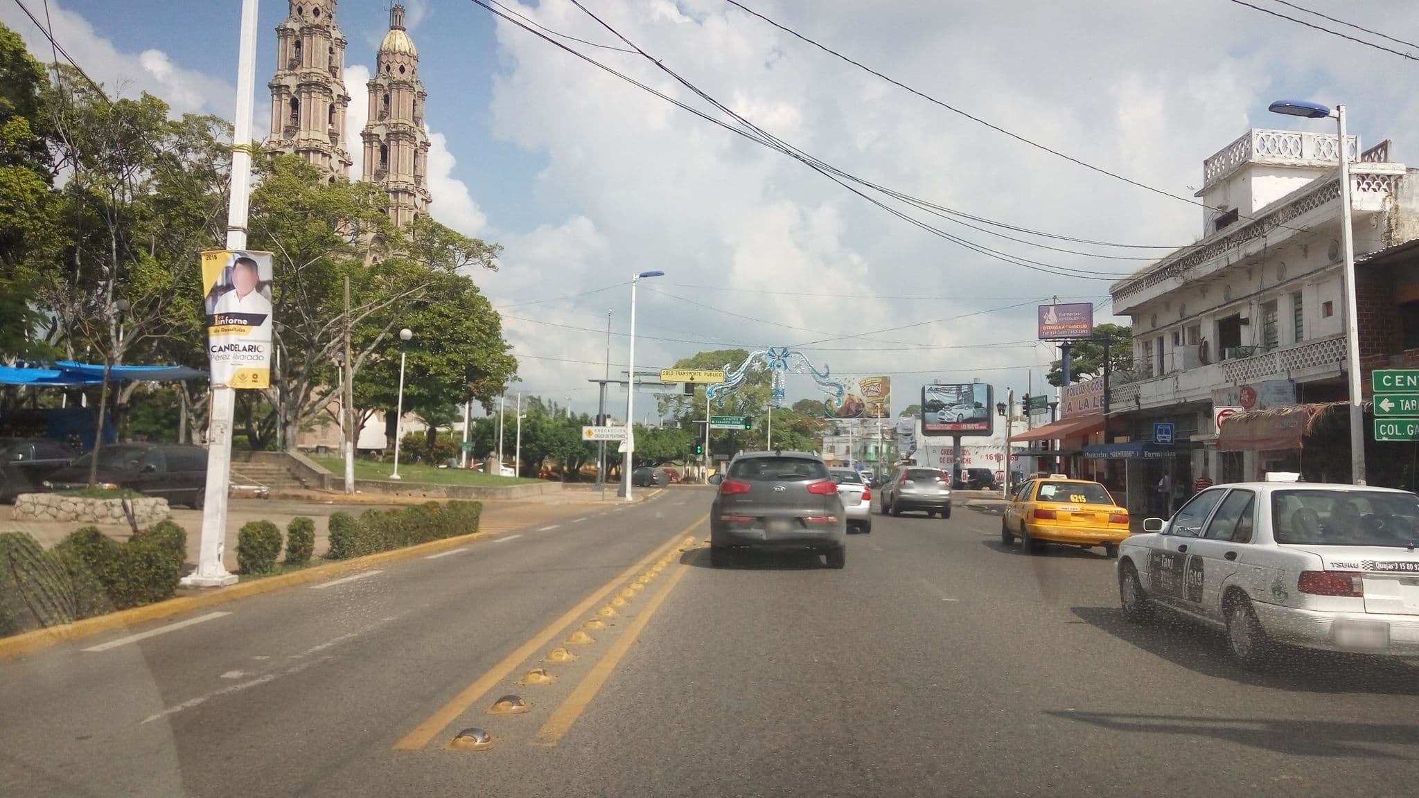 Street view near Autohotel Villamagna, Villahermosa — © rafaecheve (CC BY-SA · Mapillary)