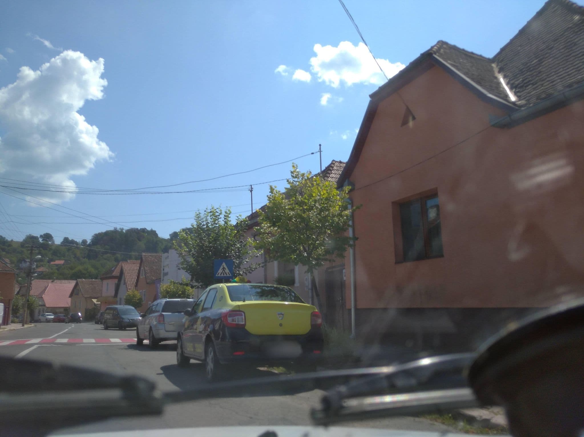 Street view near Pensiunea Otilia, Sighișoara — © grozsa11 (CC BY-SA · Mapillary)