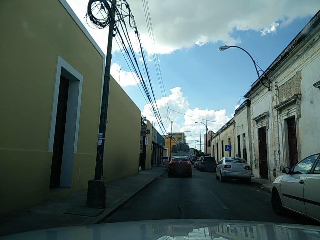 Street view near Hotel Alvarez, Mérida — © ccossio (CC BY-SA · Mapillary)