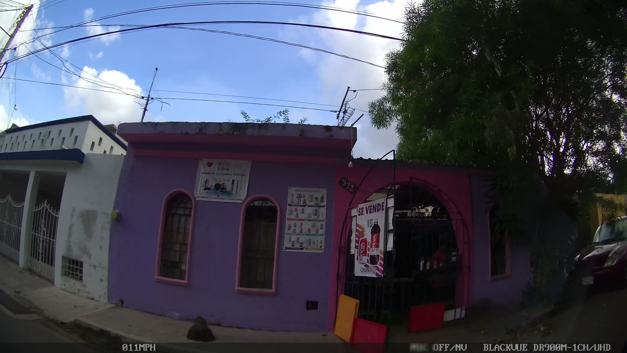 Street view near Hotel Ojo de Agua, Mérida — © kaart_2 (CC BY-SA · Mapillary)