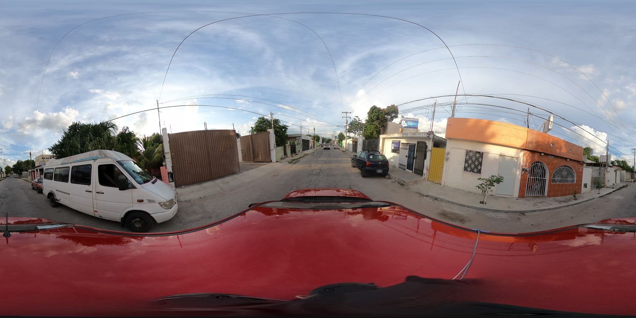 Street view near Na' Lu'um Restaurant, Mérida — © innerpace360 (CC BY-SA · Mapillary)