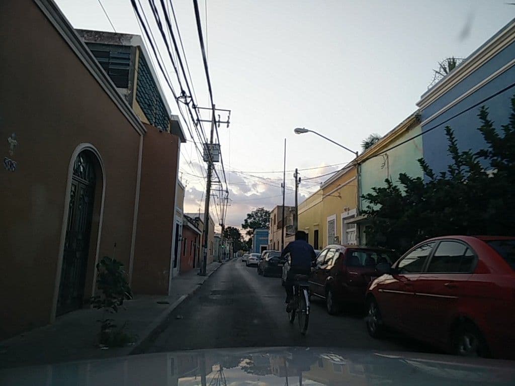 Street view near Hotel Casa Carmita, Mérida — © ccossio (CC BY-SA · Mapillary)
