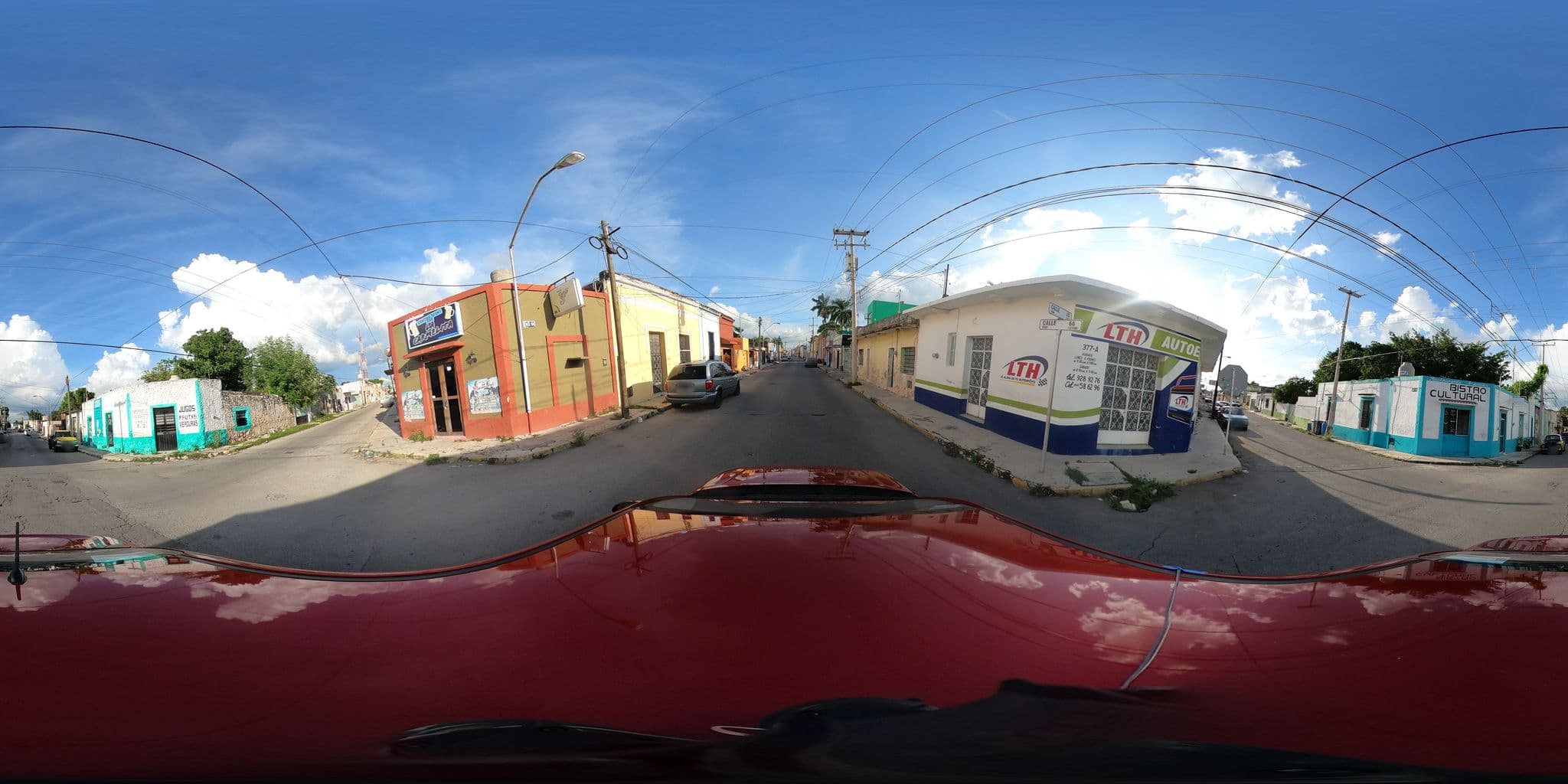 Street view near Paraiso Caribeño, Mérida — © innerpace360 (CC BY-SA · Mapillary)
