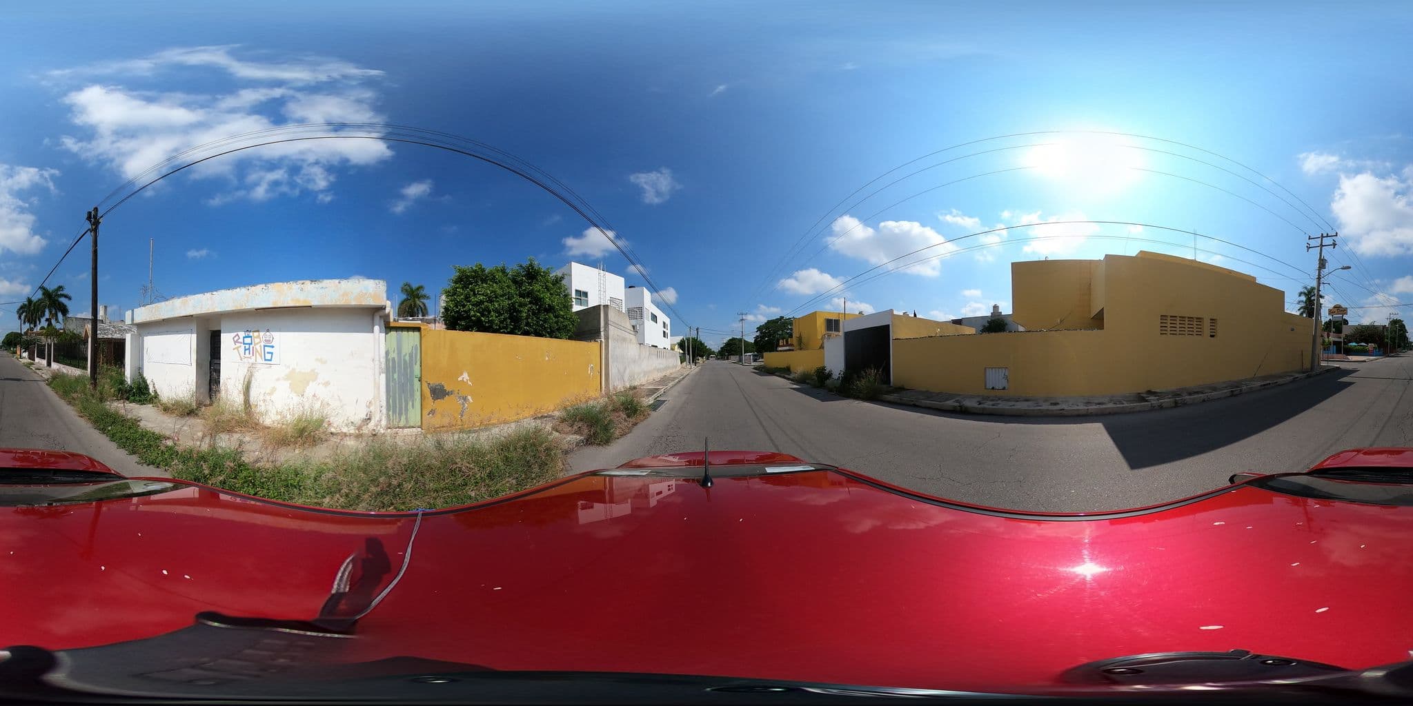 Street view near Hotel Camino Real, Mérida — © innerpace360 (CC BY-SA · Mapillary)