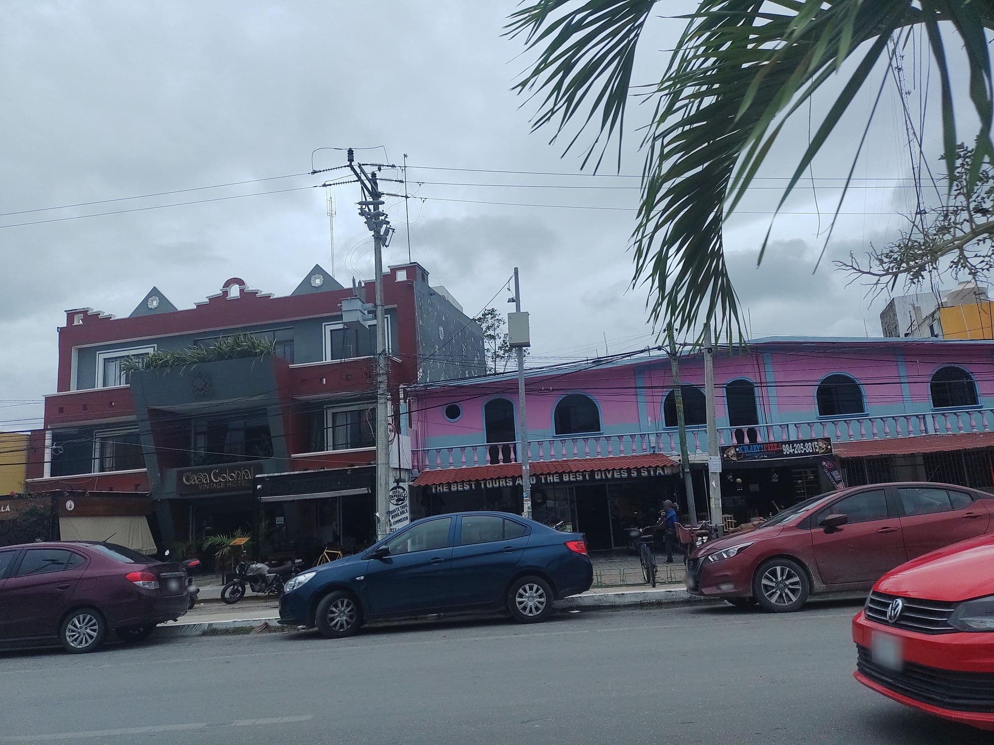 Street view near Weary Traveler, Tulum — © mapeadora (CC BY-SA · Mapillary)