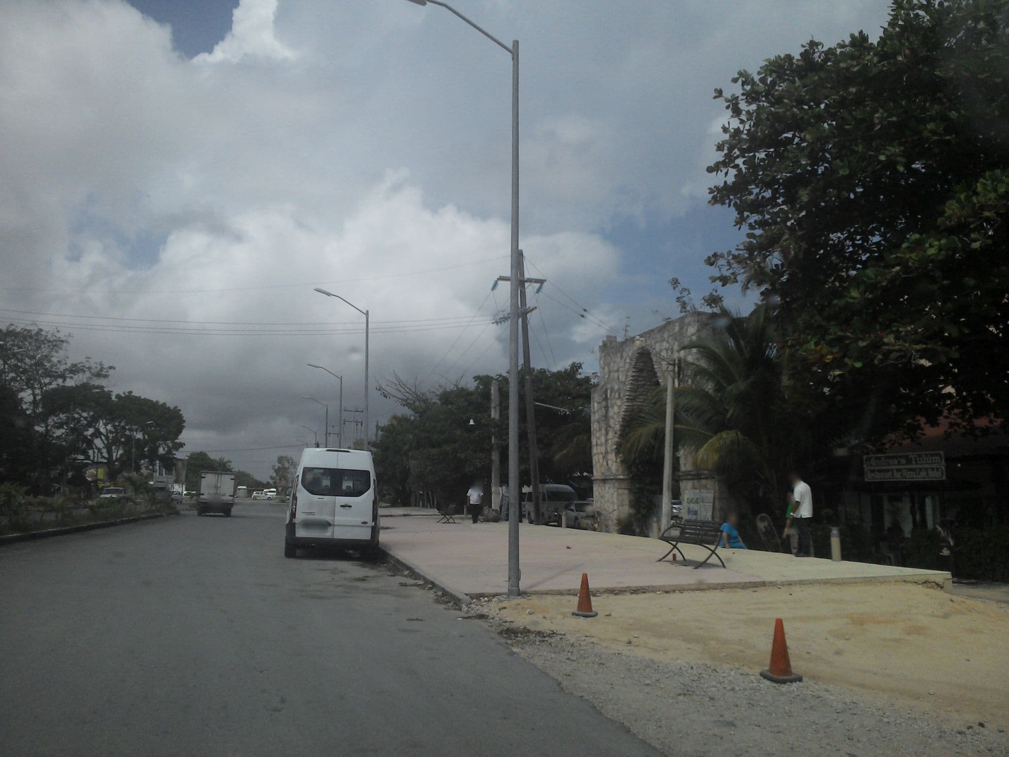 Street view near Hotel Andrea's Tulum, Tulum — © xe1gyp (CC BY-SA · Mapillary)