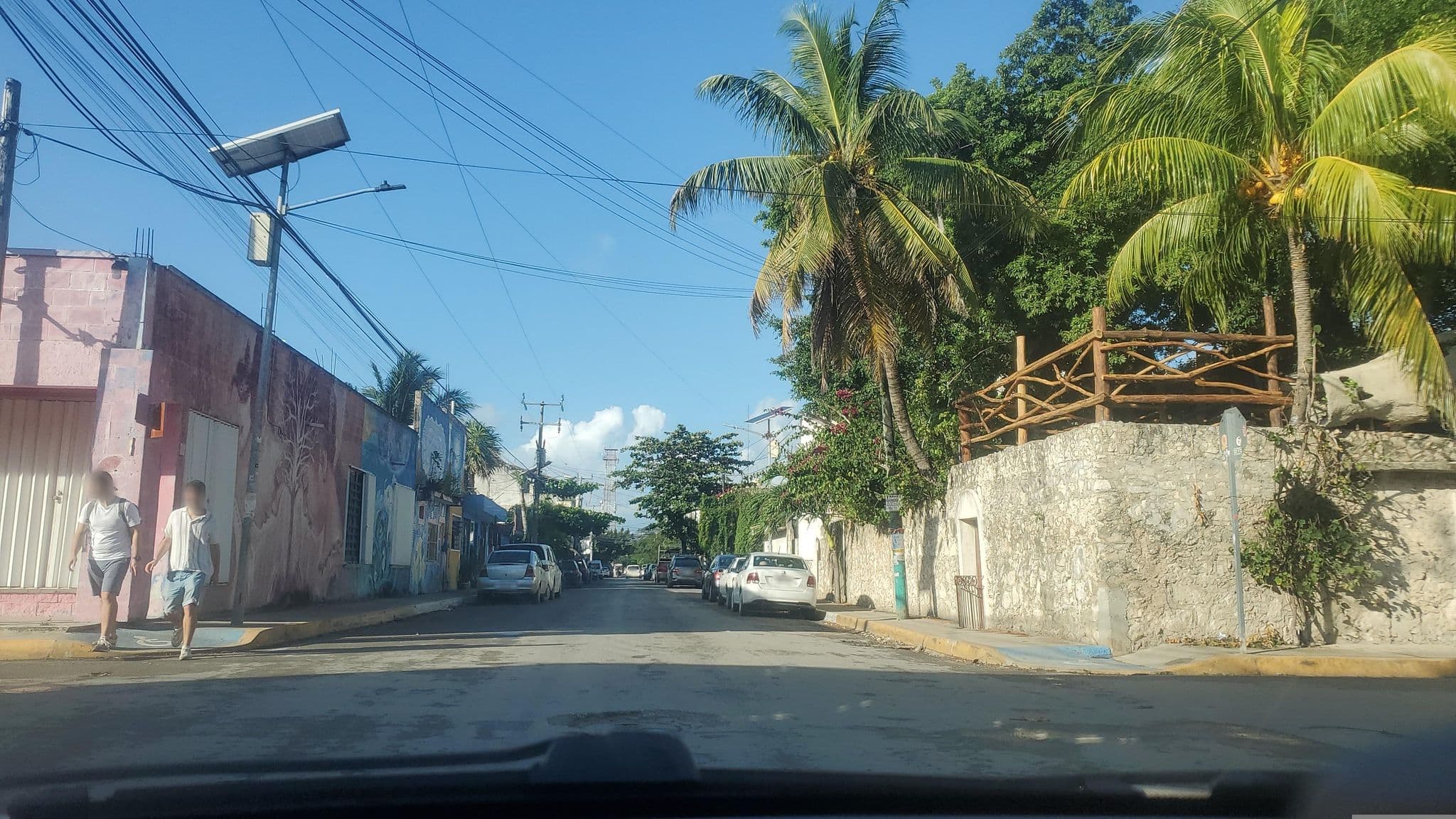 Street view near Hostal La Cigana, Tulum — © mapillaryuserid (CC BY-SA · Mapillary)