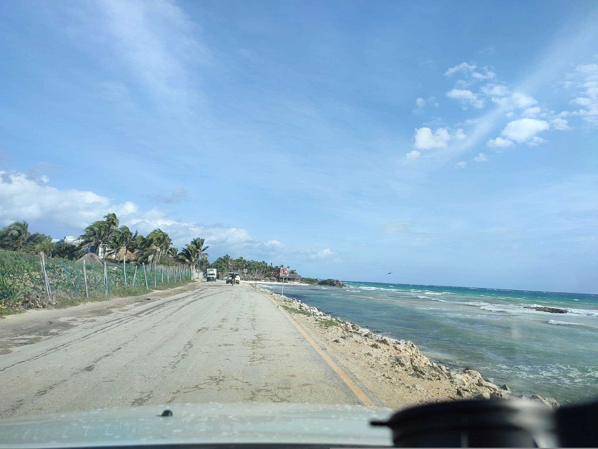 Street view near Aura Beach Suites, Tulum — © fswat (CC BY-SA · Mapillary)