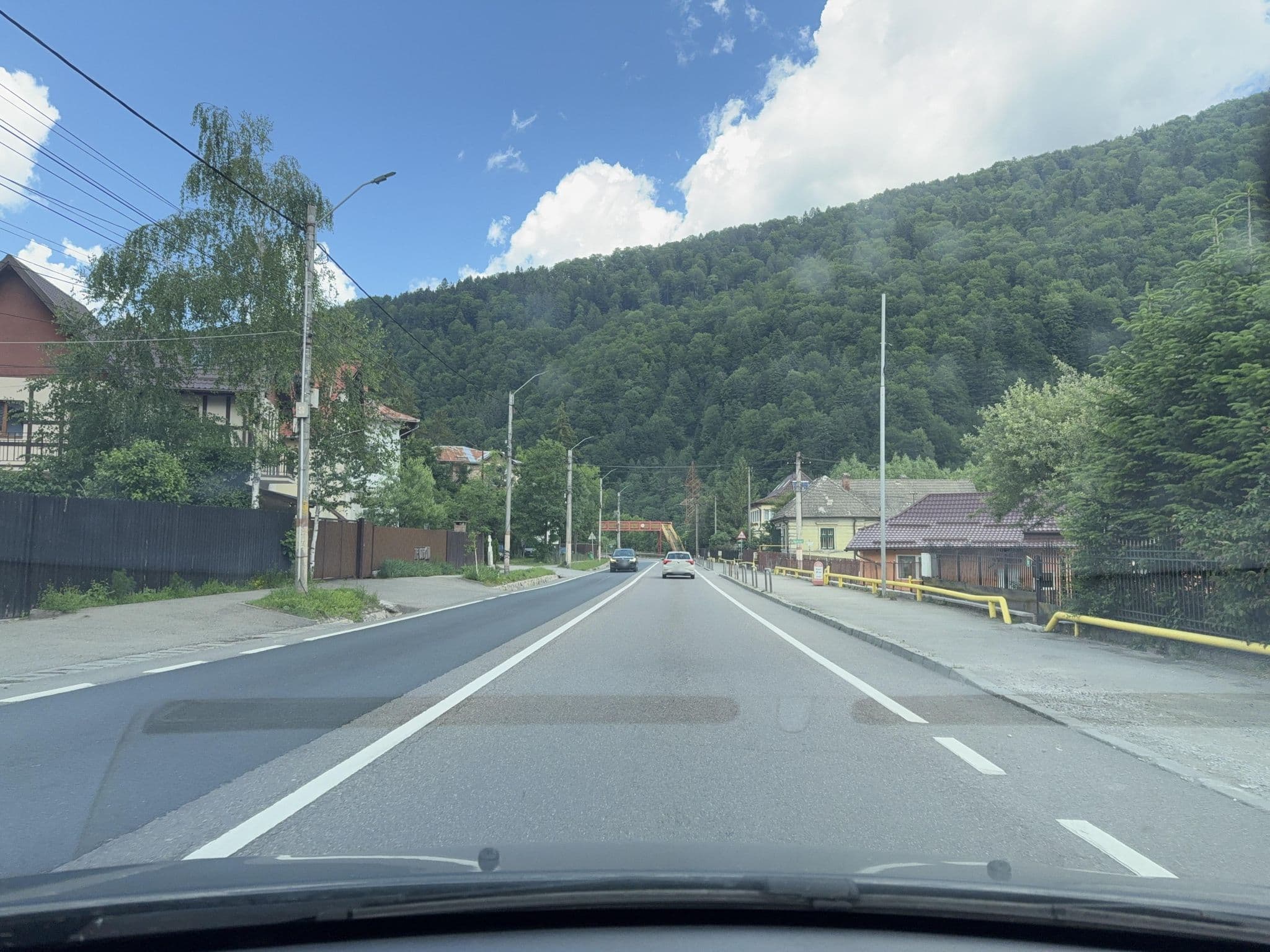 Street view near Casa Ella, Sinaia