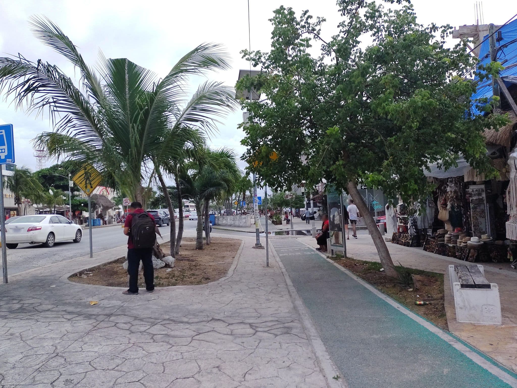 Street view near L'Hotelito, Tulum — © mapeadora (CC BY-SA · Mapillary)
