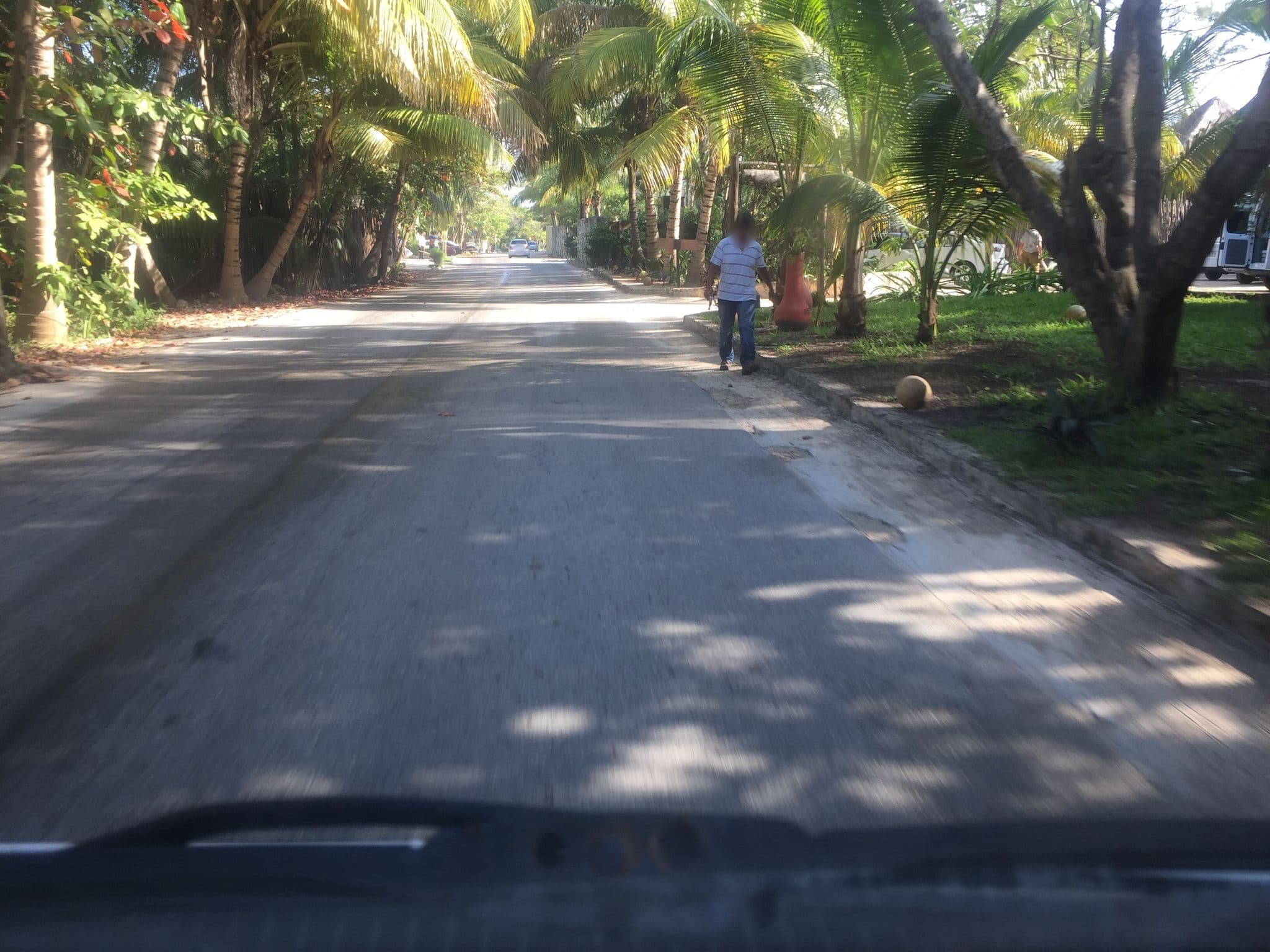 Street view near Cabañas Tulum, Tulum — © mapanauta (CC BY-SA · Mapillary)