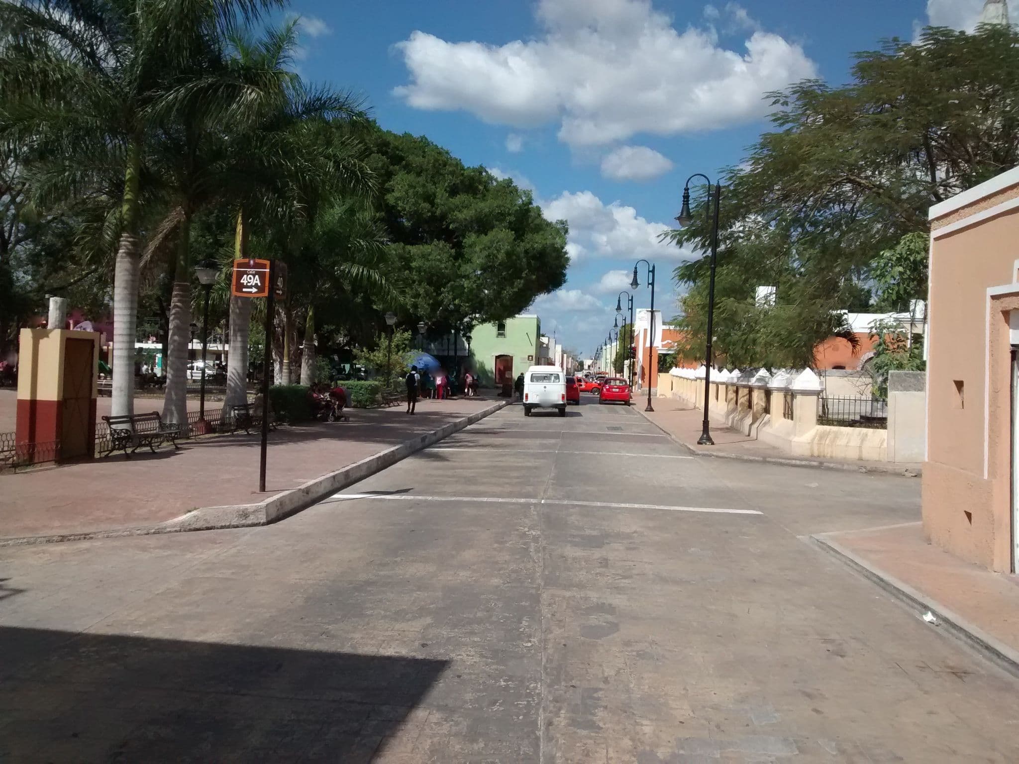 Street view near Hostal Las Cruces, Valladolid — © carlosmnoriega (CC BY-SA · Mapillary)