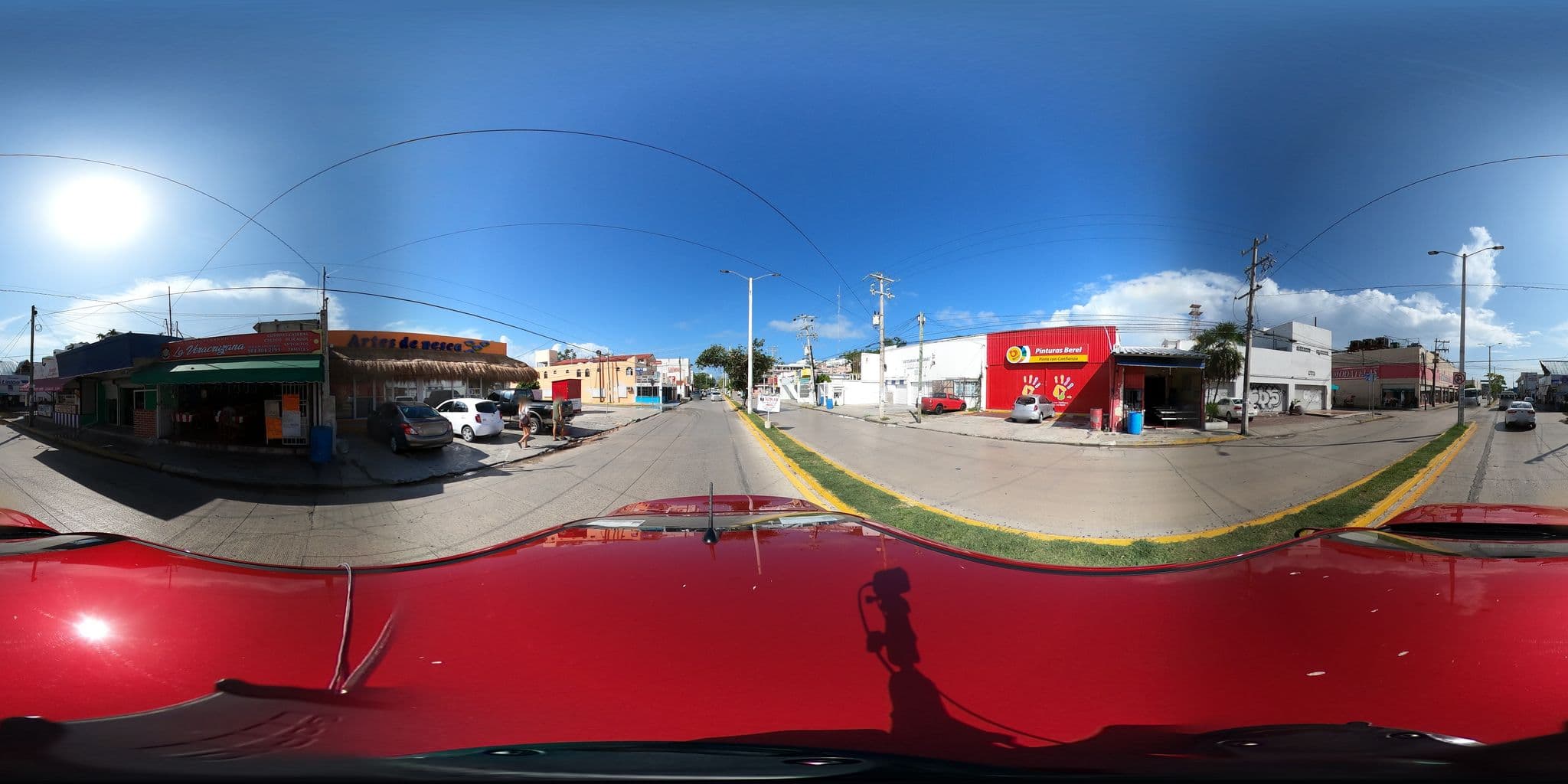 Street view near Bamba Caribe, Playa del Carmen — © innerpace360 (CC BY-SA · Mapillary)