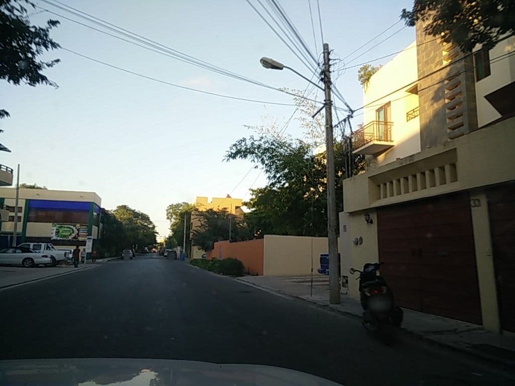 Street view near B&B Vida Nueva, Playa del Carmen — © ccossio (CC BY-SA · Mapillary)
