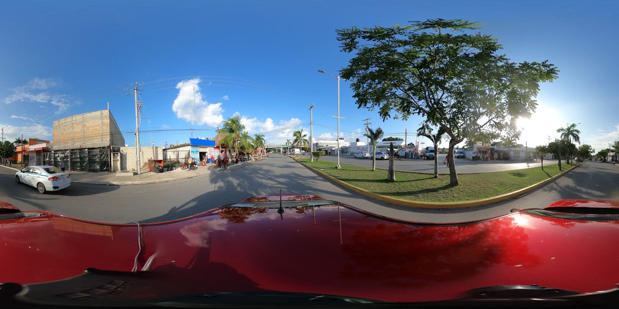 Street view near Rumayor, Playa del Carmen — © innerpace360 (CC BY-SA · Mapillary)