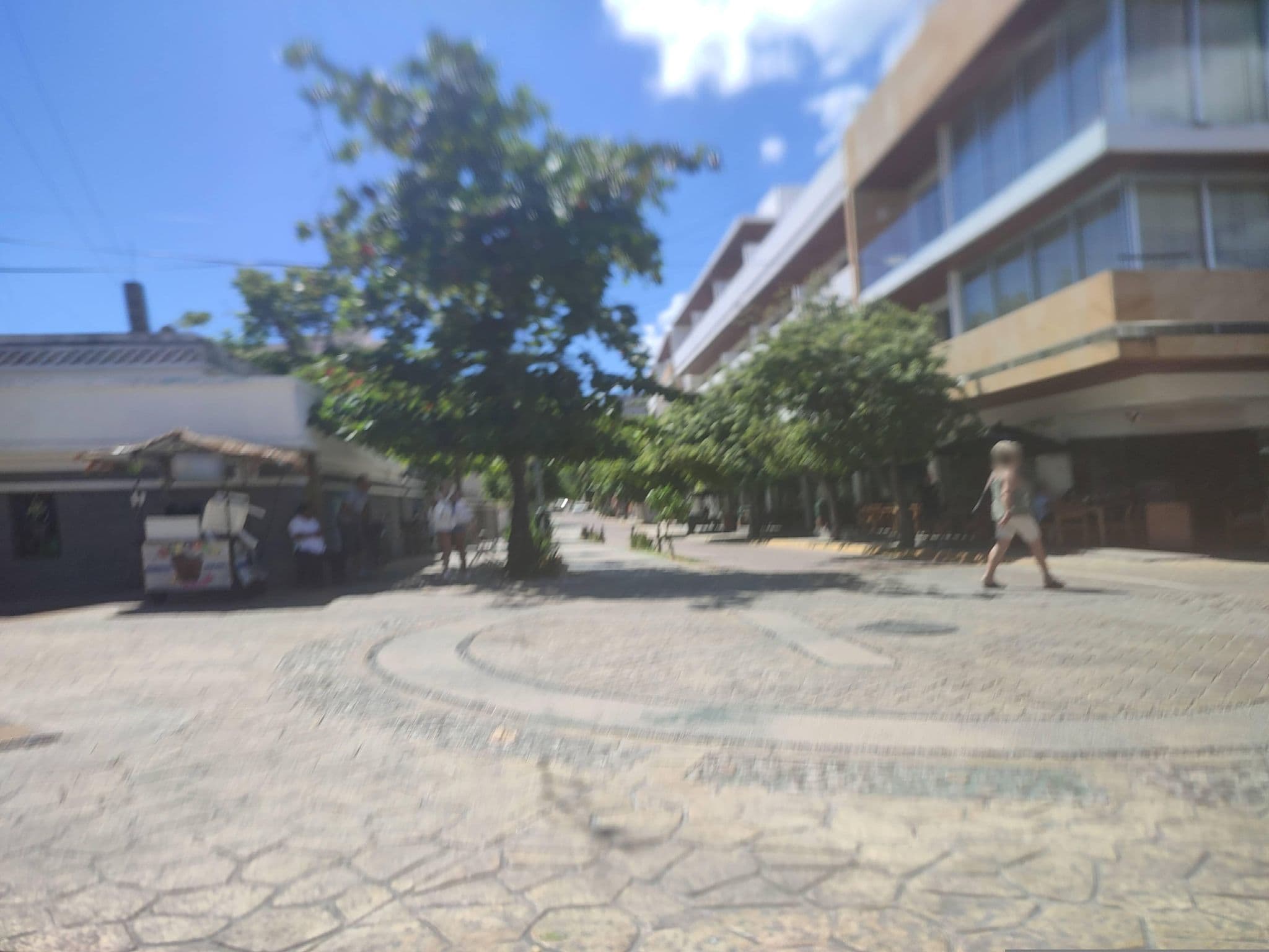 Street view near Hotel Mosquito Blue, Playa del Carmen — © erickmendiola13 (CC BY-SA · Mapillary)