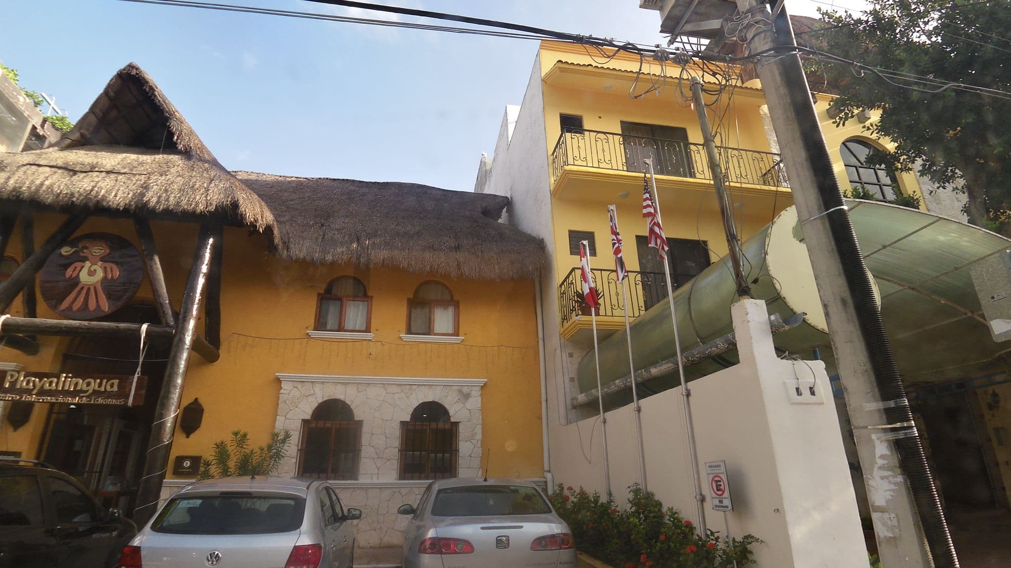 Street view near Playalingua Del Caribe, Playa del Carmen — © rps333 (CC BY-SA · Mapillary)