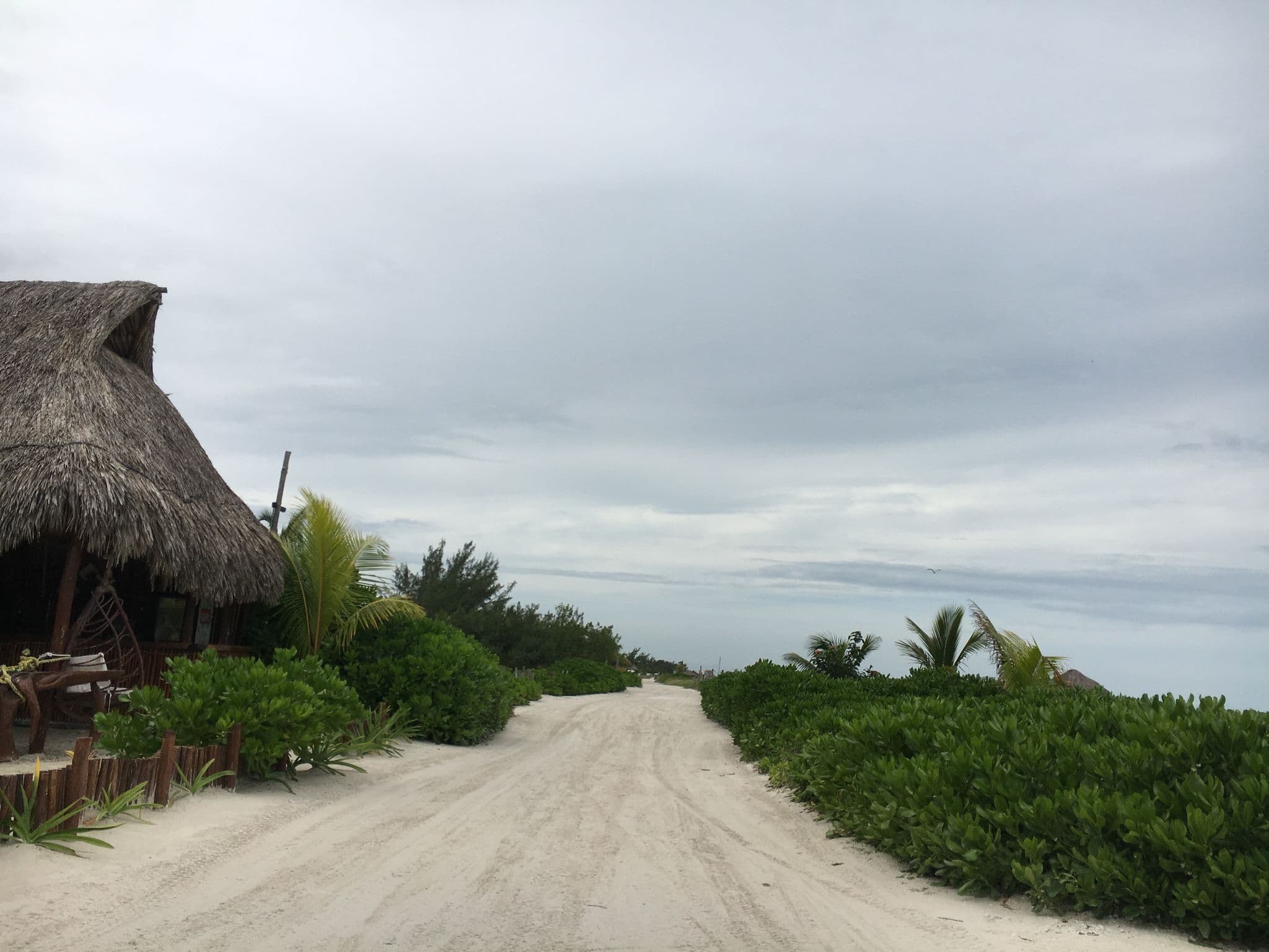Street view near Mukulbox, Isla Holbox — © z0rg (CC BY-SA · Mapillary)