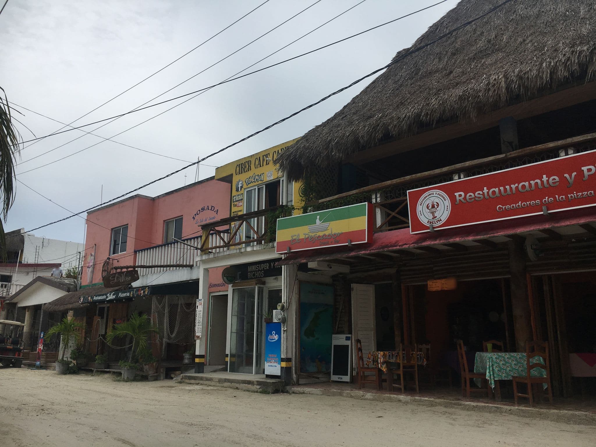 Street view near Posada Clarita Holbox, Isla Holbox — © z0rg (CC BY-SA · Mapillary)