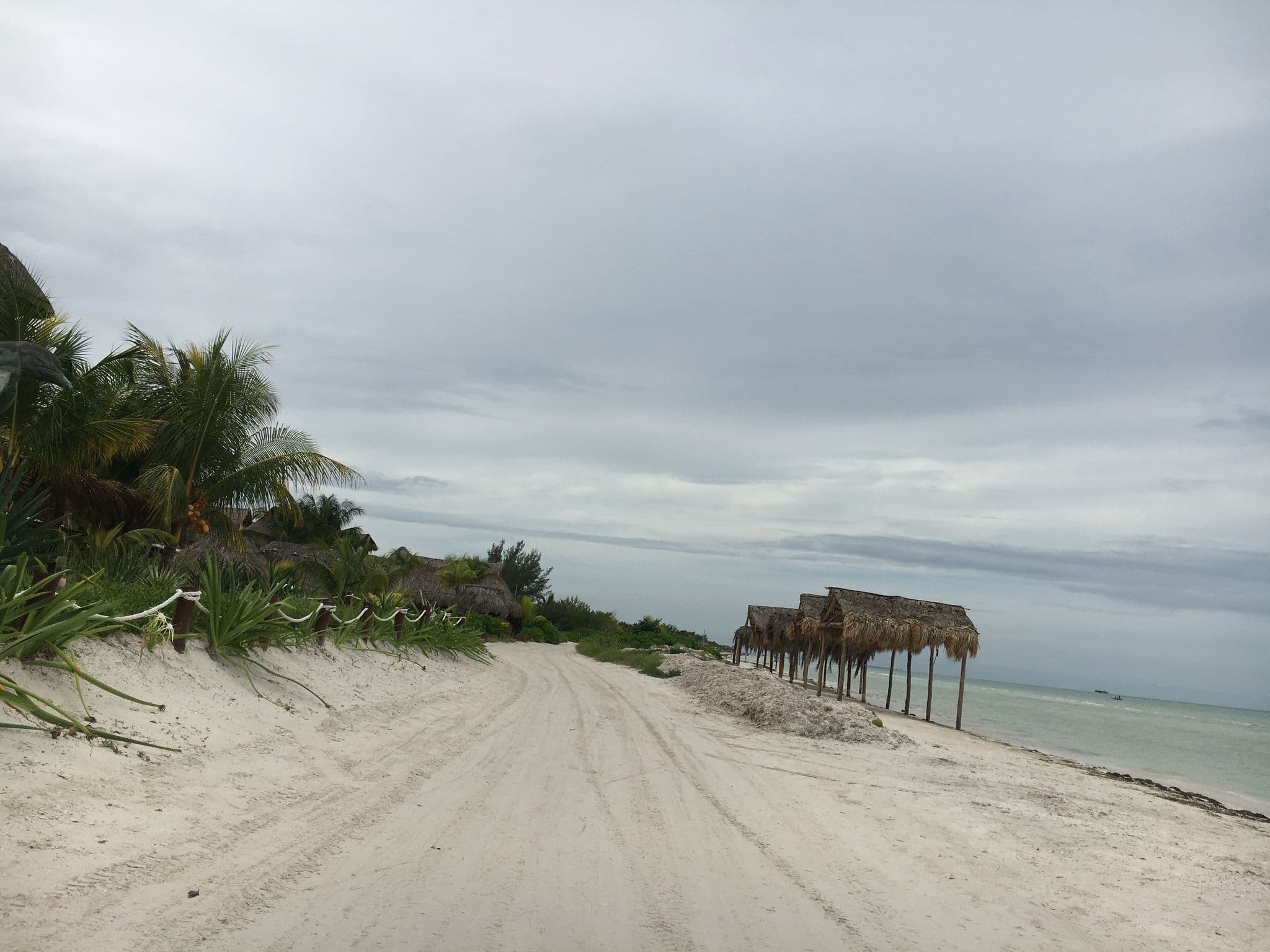 Street view near Villa Caracol, Isla Holbox — © z0rg (CC BY-SA · Mapillary)
