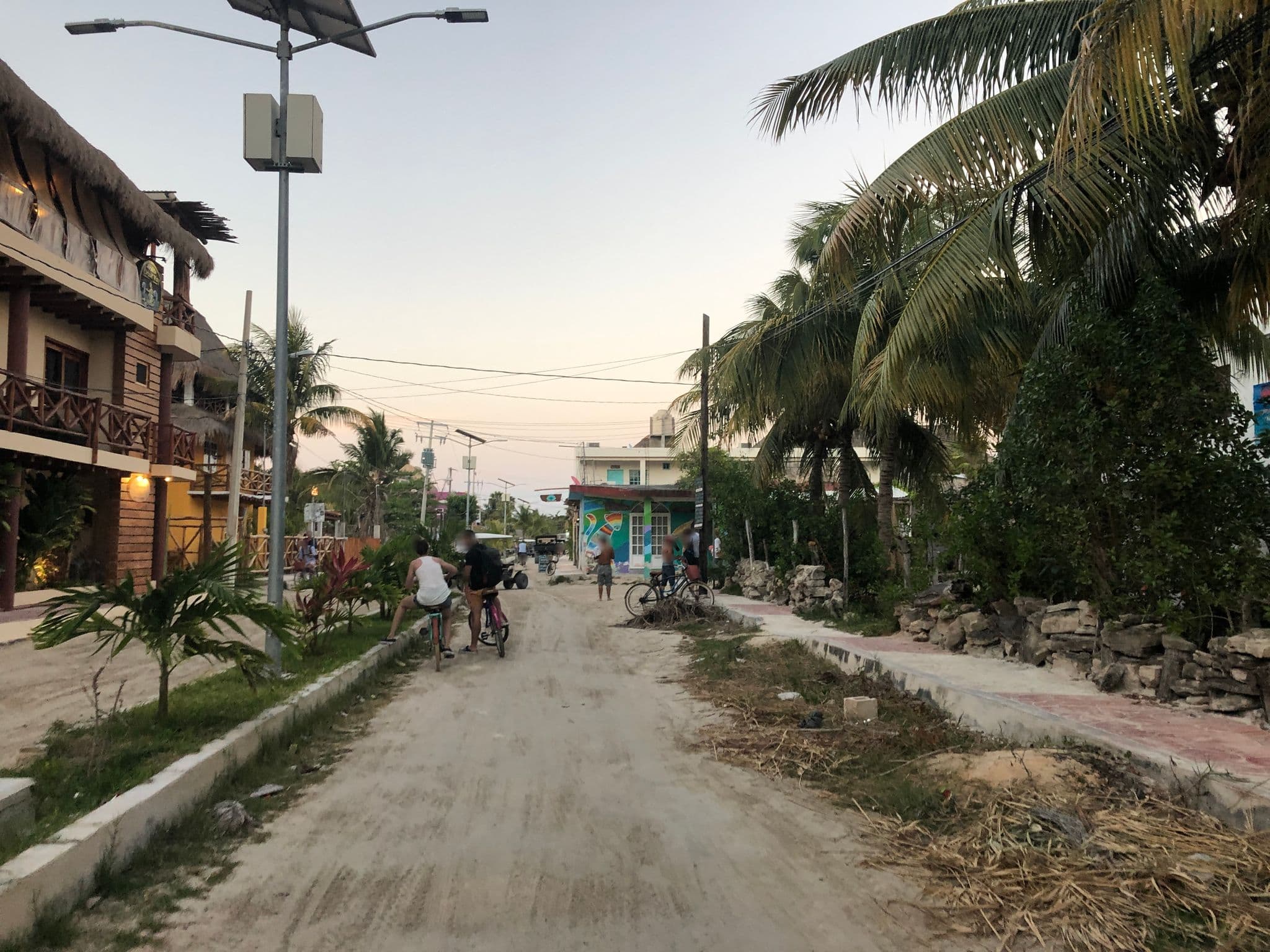 Street view near Hotelito Chuuk Kay, Isla Holbox — © yellowracer (CC BY-SA · Mapillary)