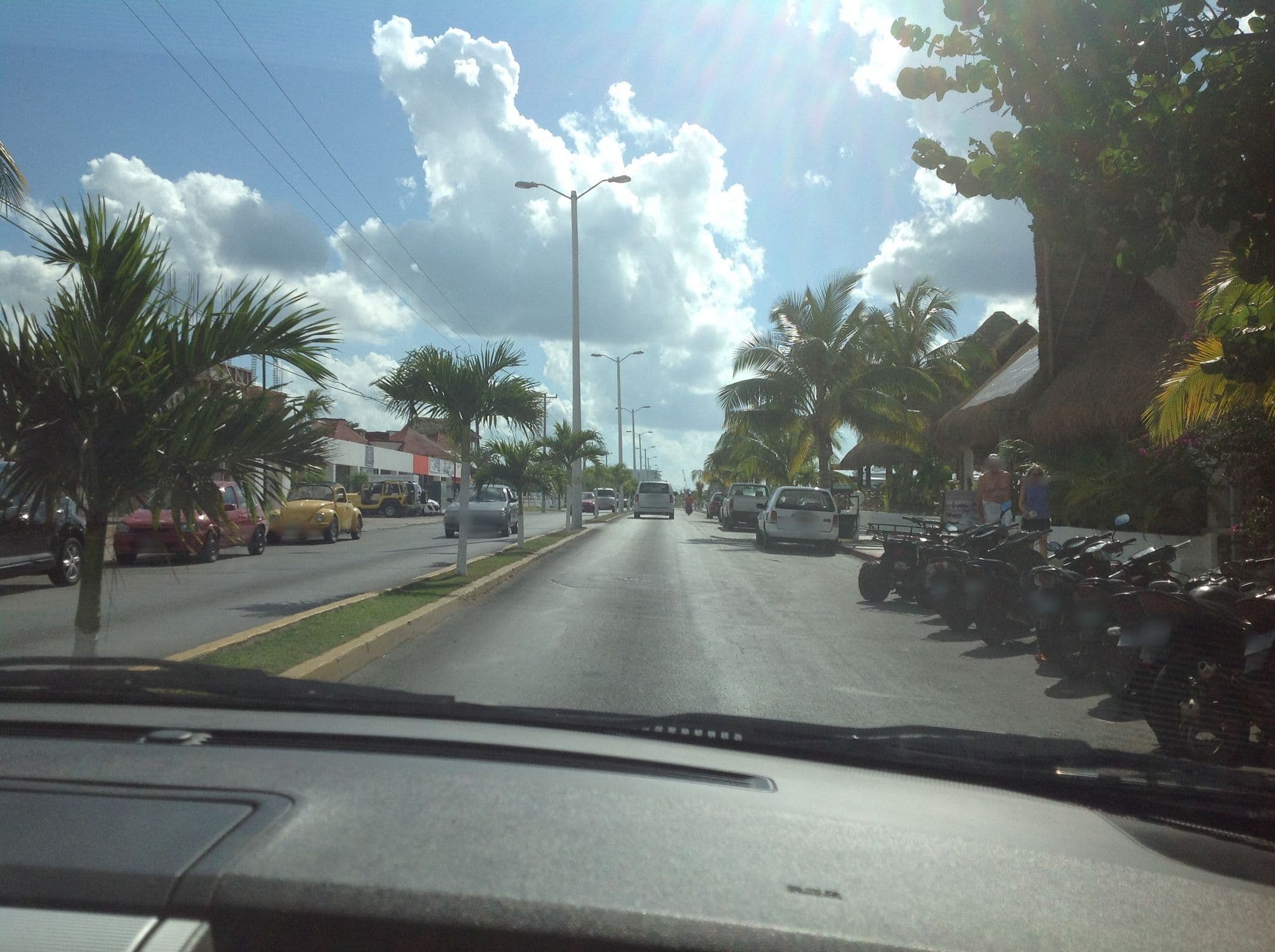 Street view near Blue Angel Resort, Cozumel — © aperunner (CC BY-SA · Mapillary)