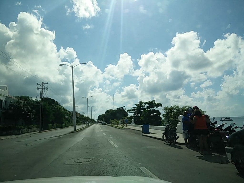 Street view near Albatros Suites, Cozumel — © ccossio (CC BY-SA · Mapillary)