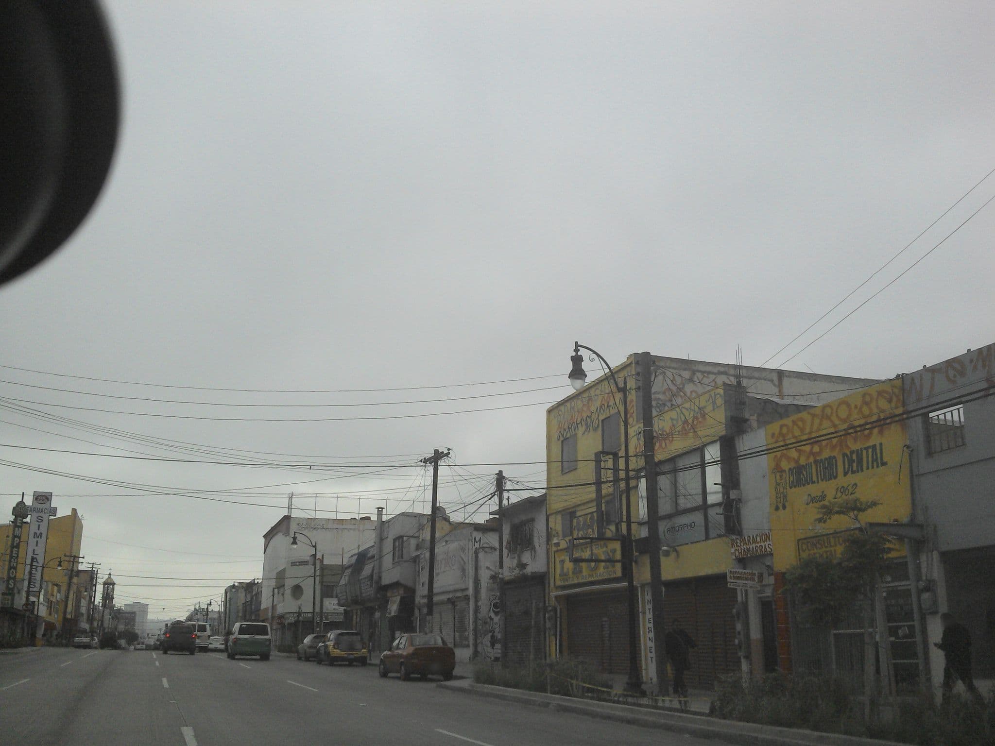 Street view near Hotel Vagabundo, Tijuana — © luzmargaritas (CC BY-SA · Mapillary)