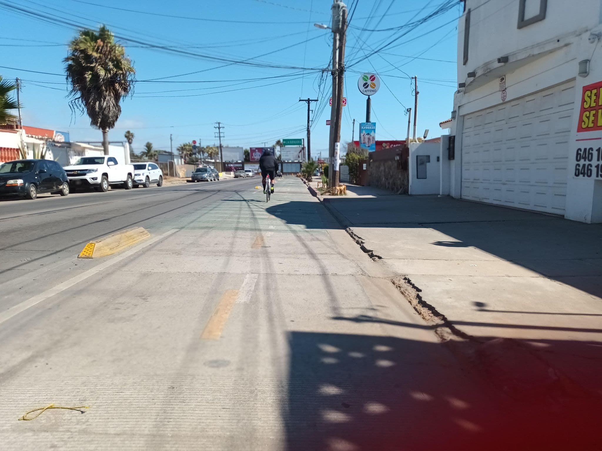 Street view near Playa Hermosa Bed & Breakfat, Ensenada — © Ensemapa (CC BY-SA · Mapillary)