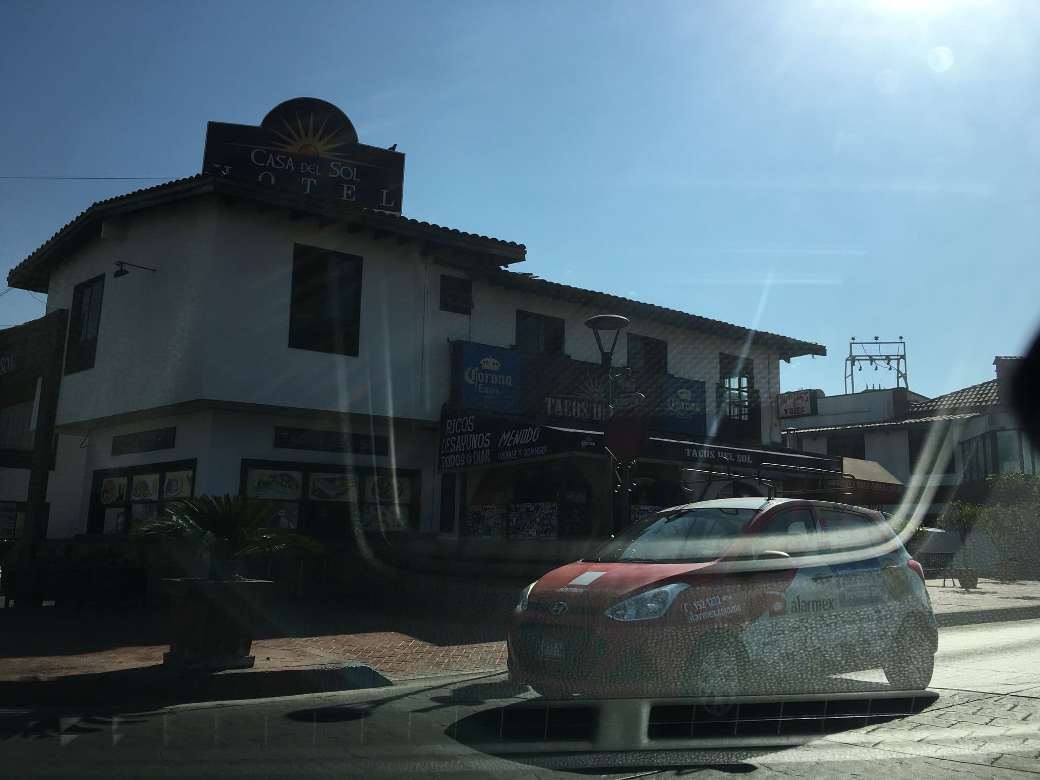 Street view near Hotel Casa Del Sol, Ensenada — © ccossio (CC BY-SA · Mapillary)