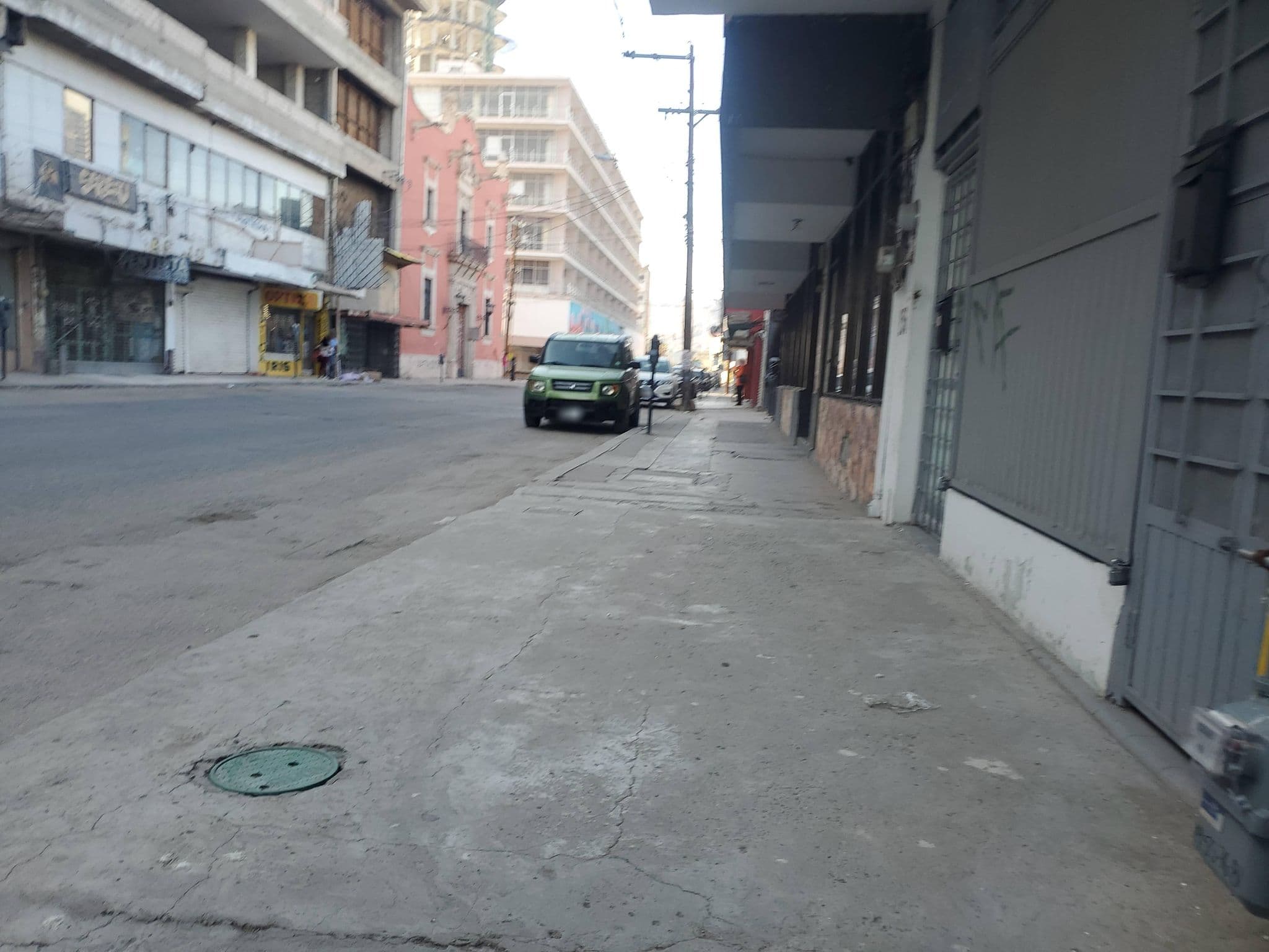Street view near Hotel Correo, Ciudad Juárez — © Bicichicxz (CC BY-SA · Mapillary)