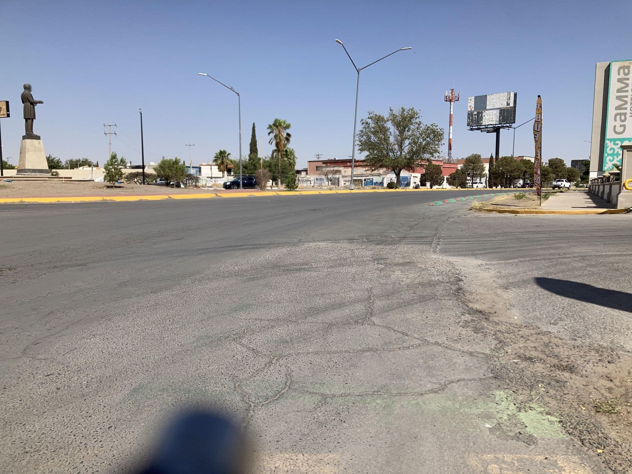 Street view near Hotel Plaza Juárez, Ciudad Juárez — © dsrtsndnts (CC BY-SA · Mapillary)